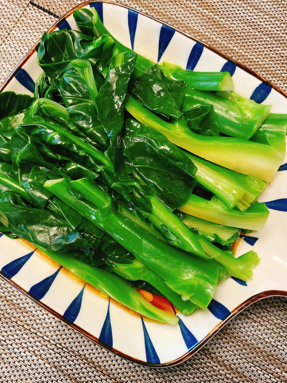 白灼芥兰02清脆爽口低脂美味6015万能白灼汁9215 完胜