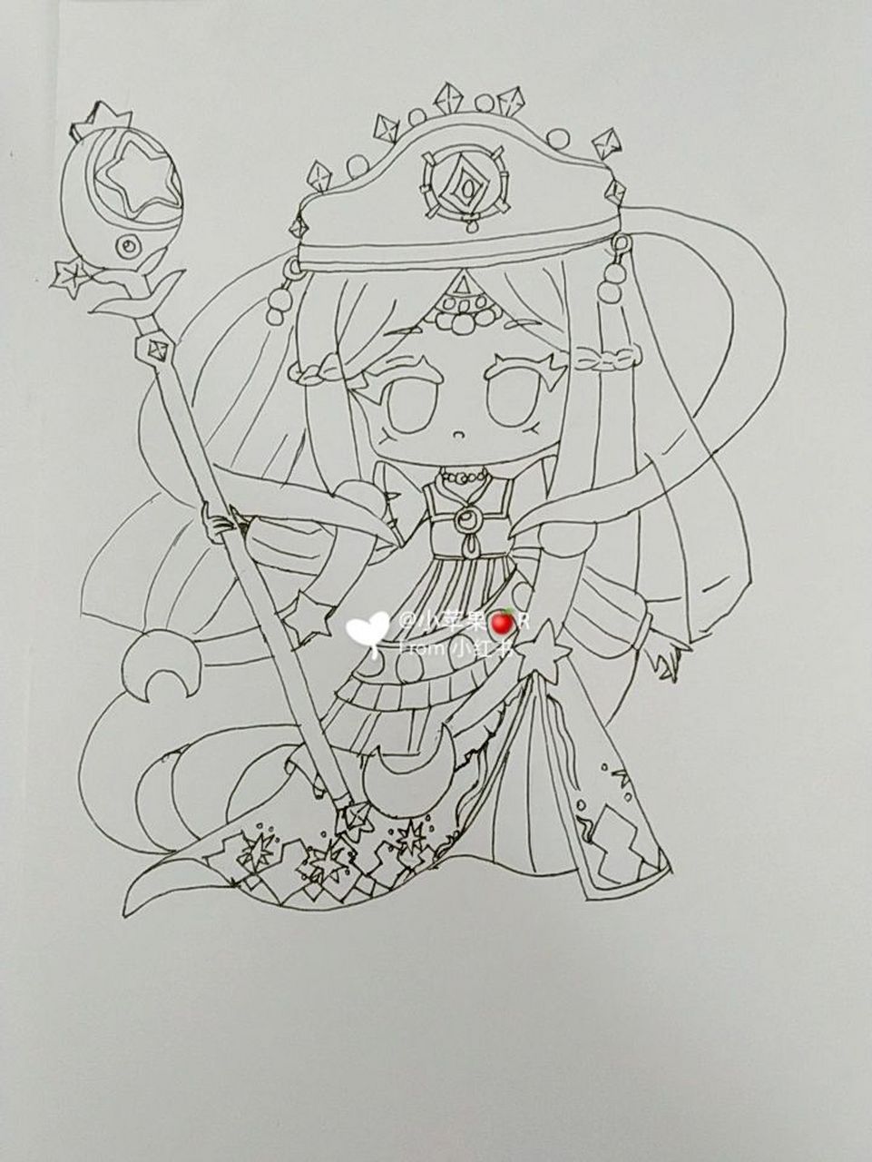 临摹a萌丫手绘(xin) 萌丫 手绘(xin)