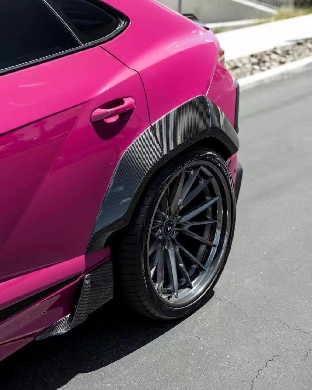 兰博基尼野牛urus改装vorsteiner干碳纤维宽体包围套件