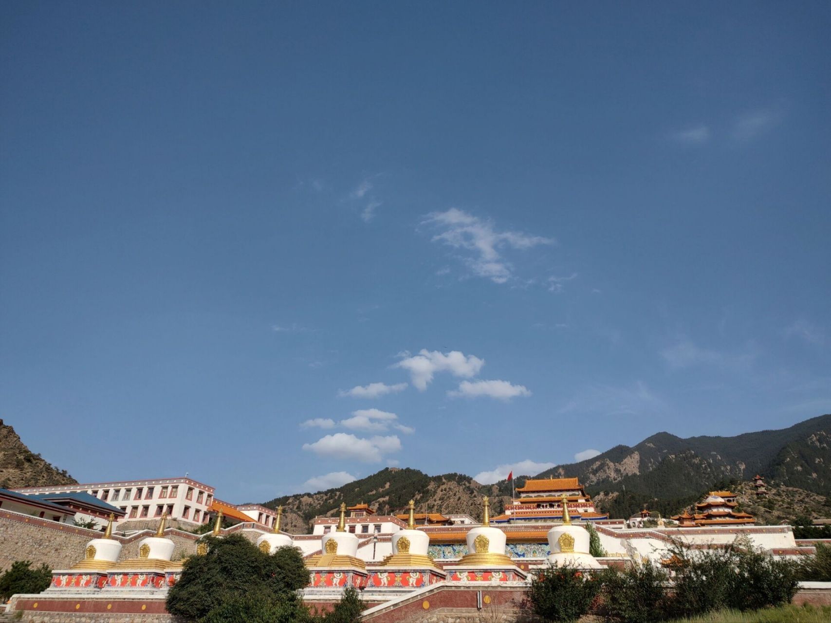 阿拉善左旗北寺福因寺 在阿左旗,去了南寺第二天去北寺,支持宁夏旅游