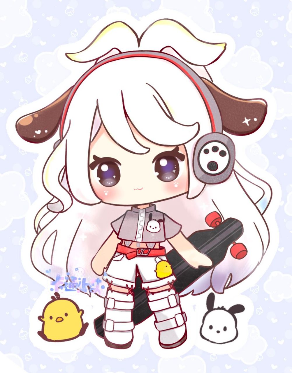 我画过的三丽鸥小合集来啦 超可爱的卡通简笔画 萌萌三丽鸥 迷你简笔