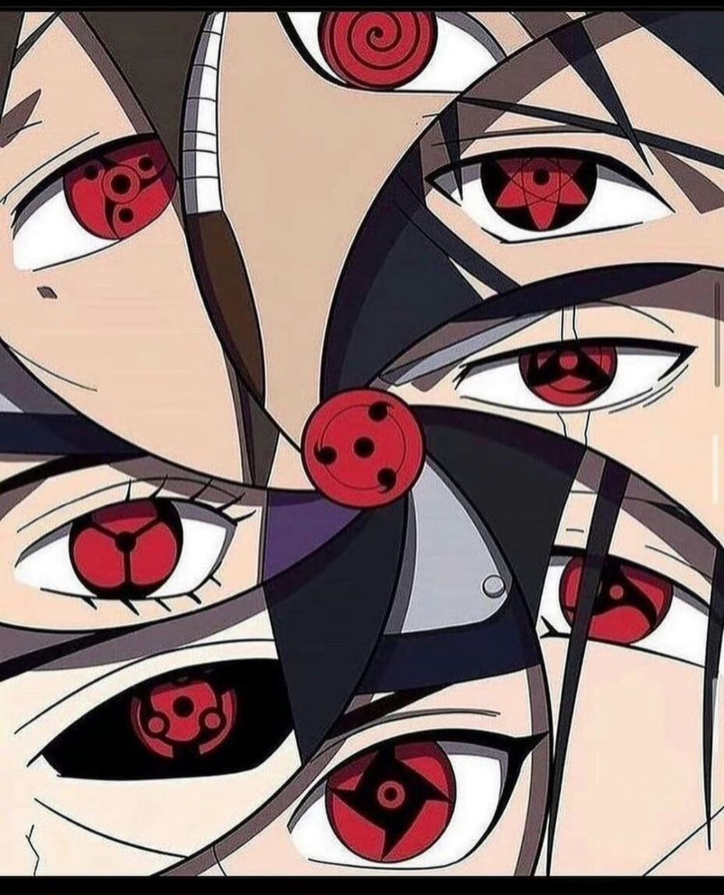 各种写轮眼帅图