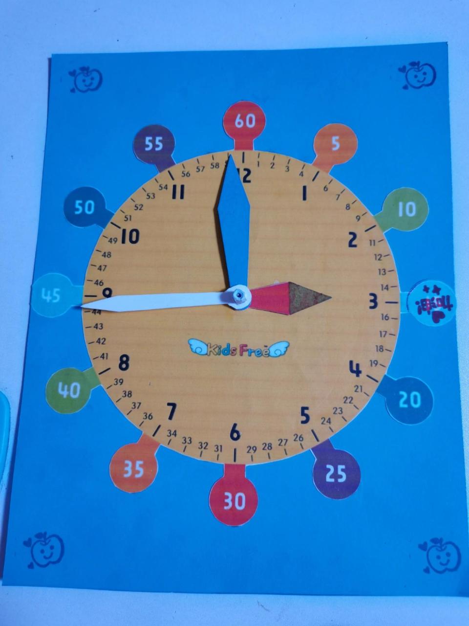 钟表图片, 幼儿,小学学习钟表图