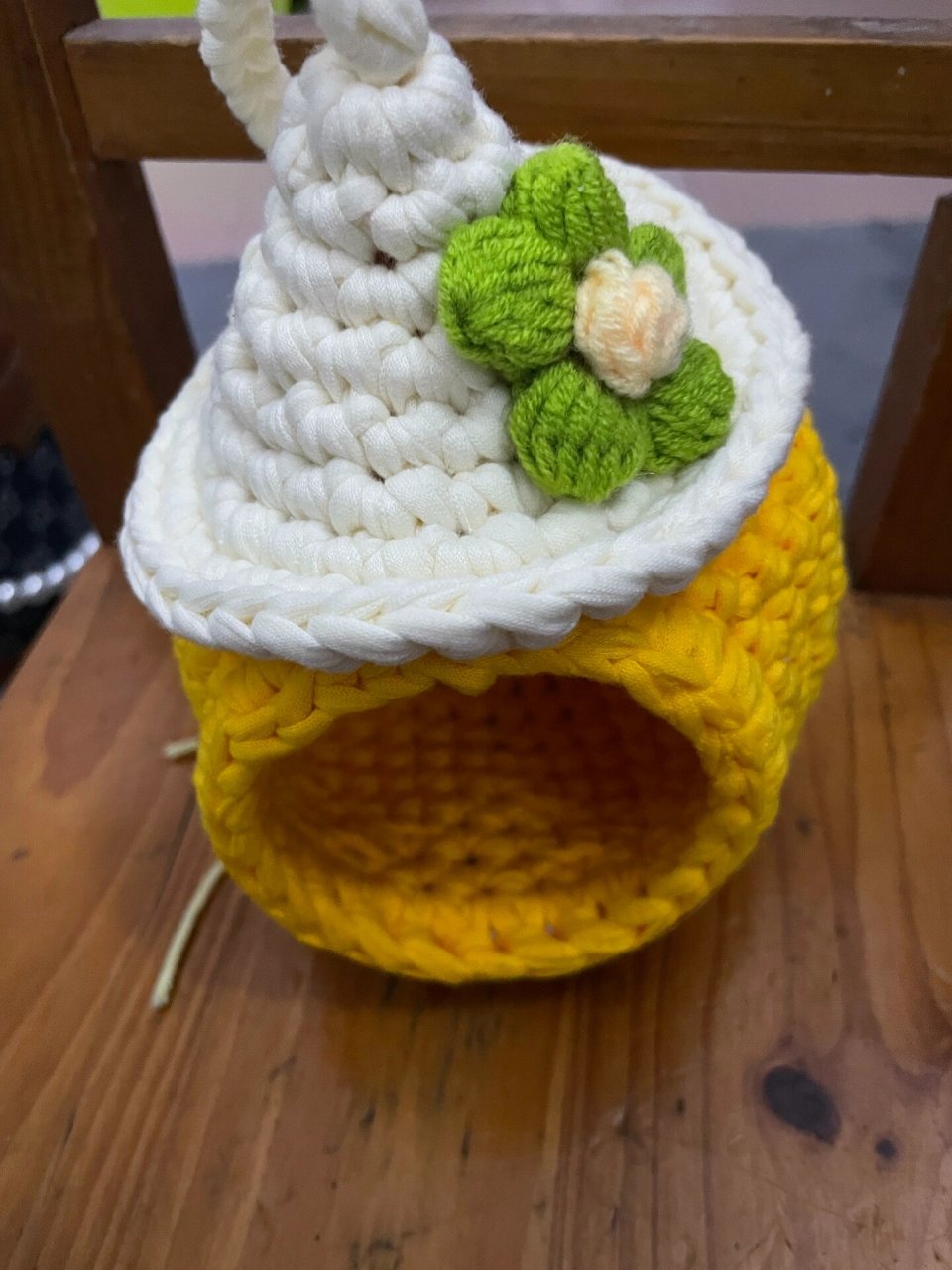 手工编织鸟窝 好可爱呀,爱了爱了