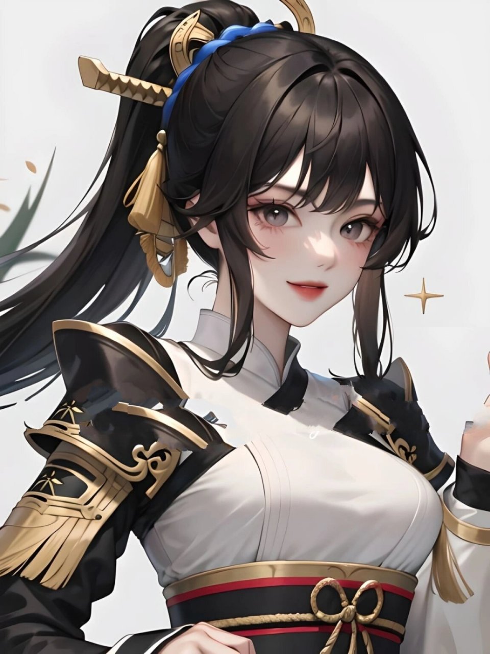 2【古风】英姿飒爽女将军 将军一骑扬红沙,千里烟尘谁不怕.