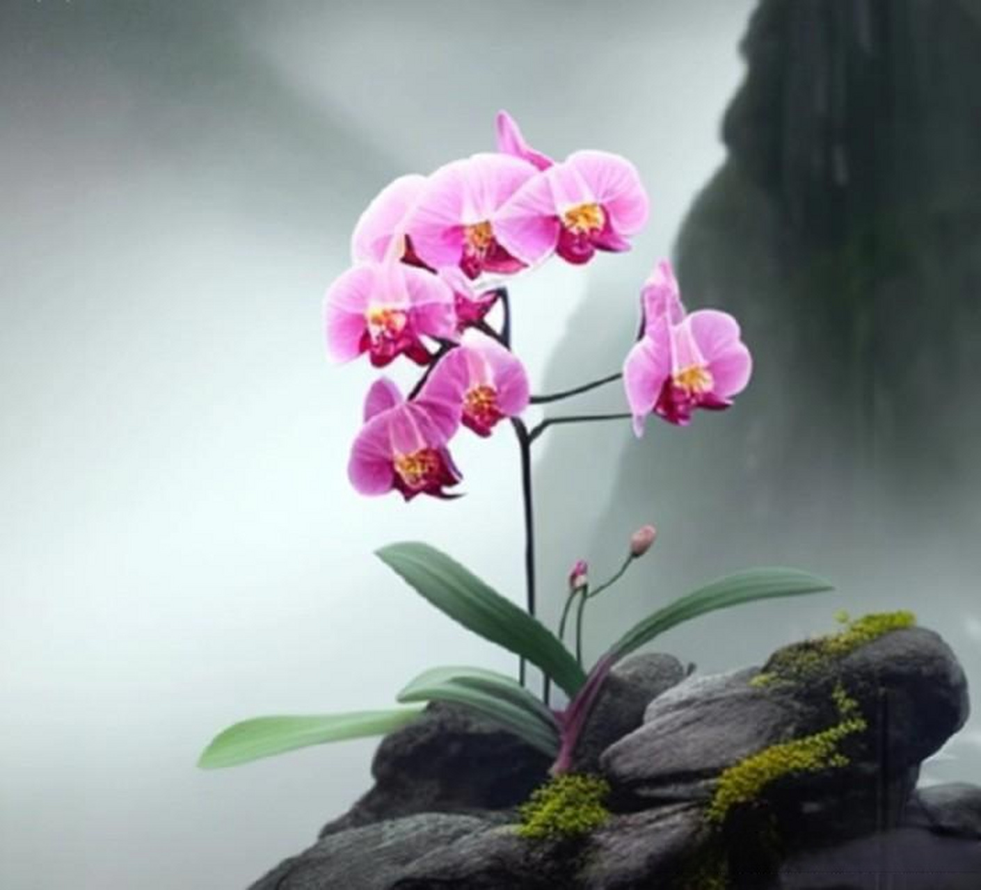 野生蝴蝶兰!手机随拍蝴蝶兰