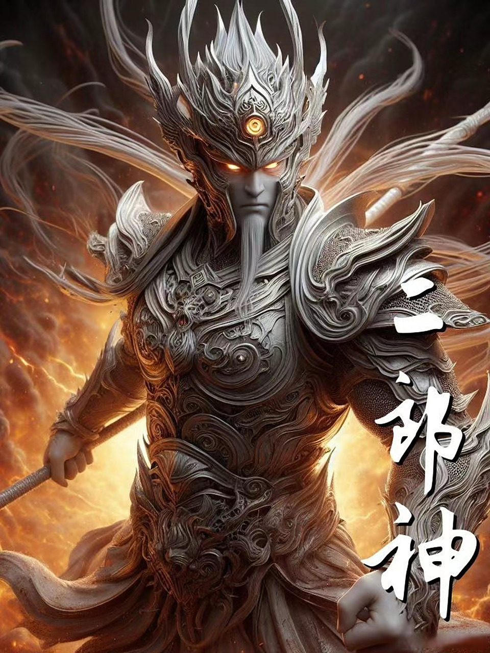 二郎神,又称清源妙道真君,是中国古代神话和宗教文化中的重要人物.