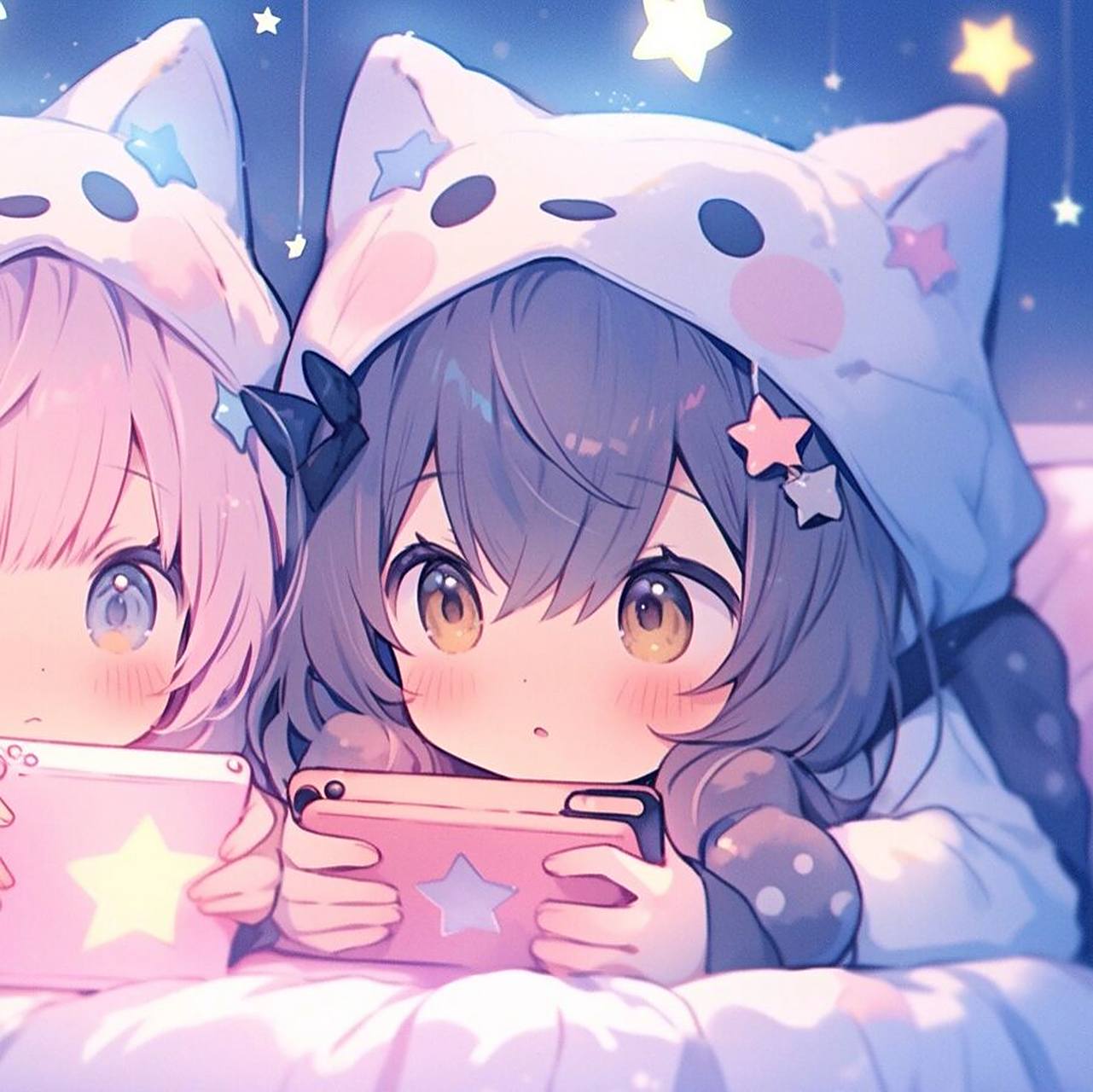 一起玩游戏的时光4|闺蜜头像