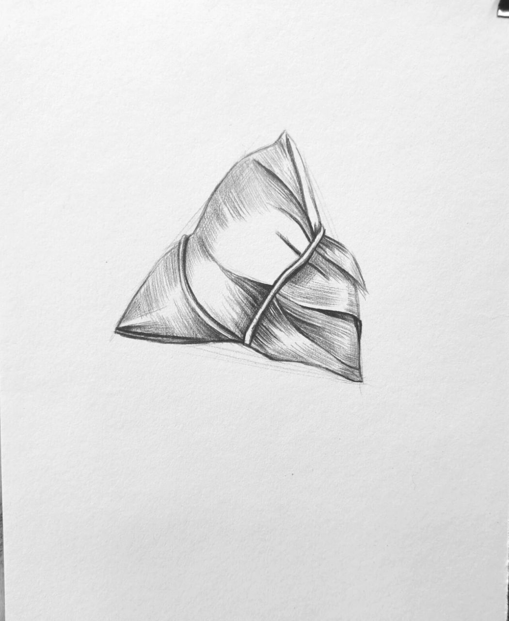 素描【小粽子】步骤图