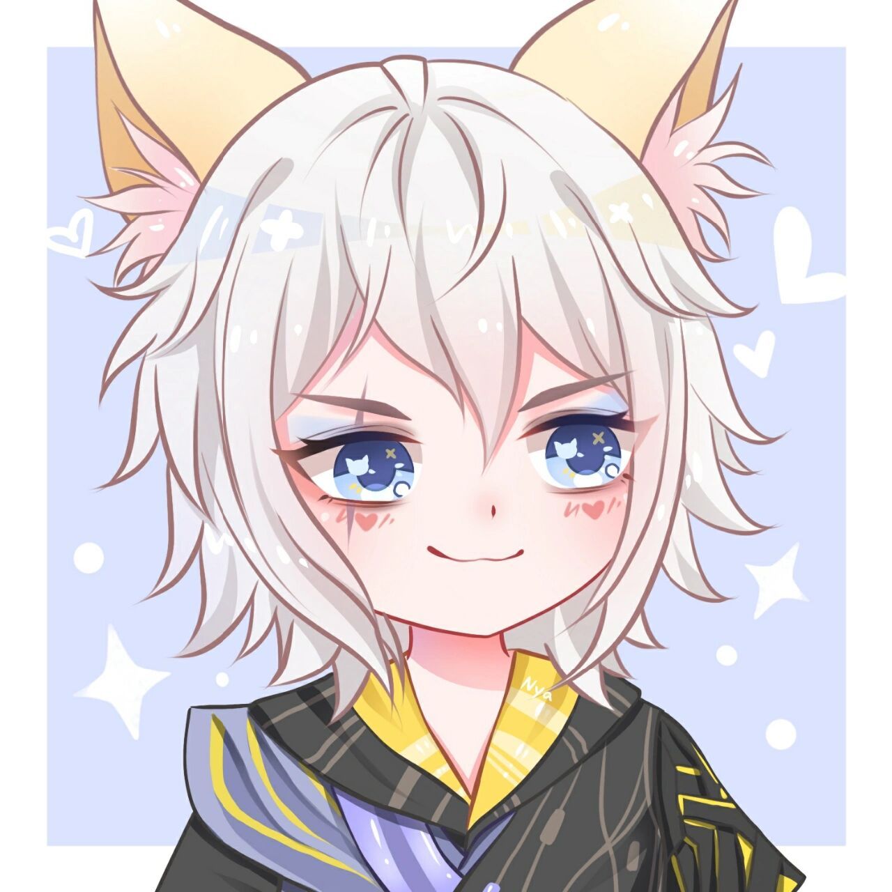 q版卡通可爱情侣头像|瑶瑶玄策情头 七夕王者情侣头像,给你们了,图4图