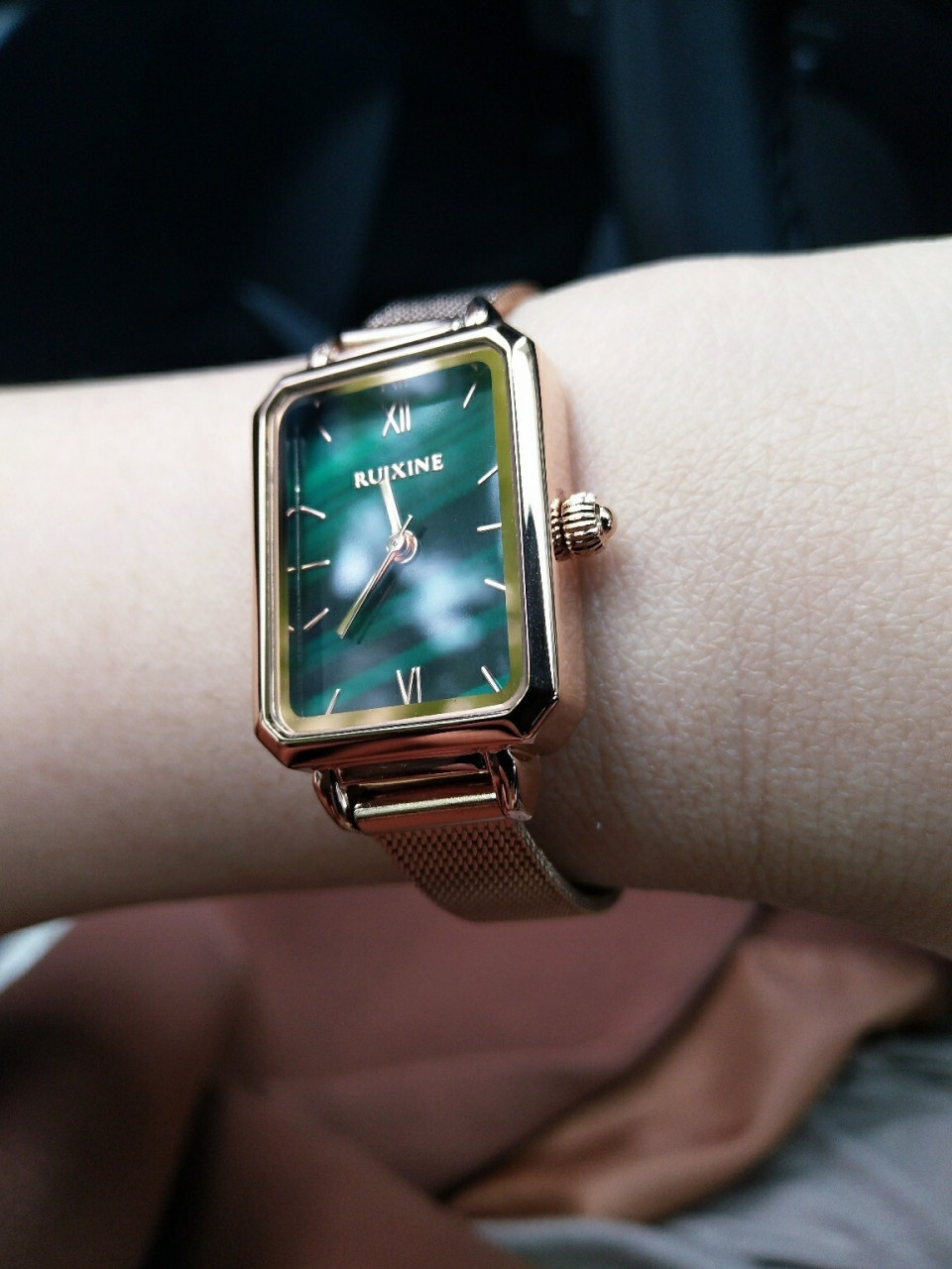 瑞西尼手表,又便宜又好看的 对绿色好像没有抵抗力,偶然机会在一个团