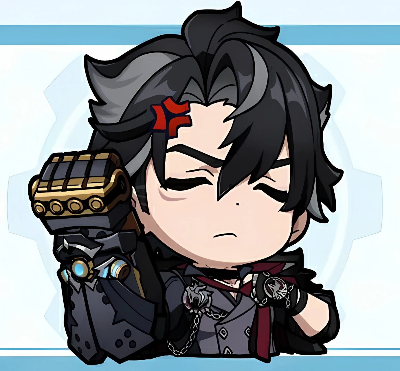 莱欧斯利表情包&h5活动壁纸 源自米游社官方,表情包自行修改了清晰度