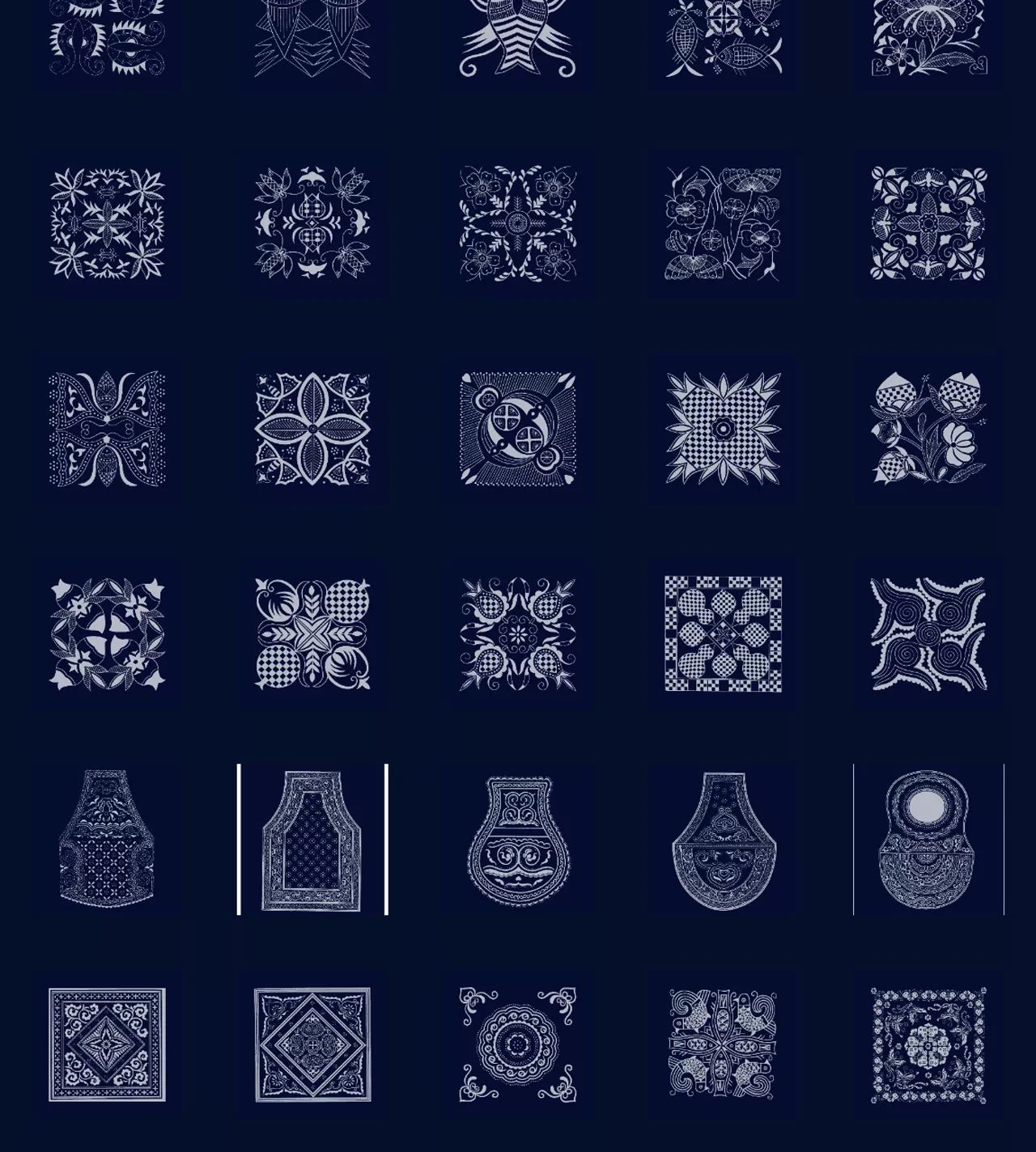 苗族蜡染图案分享