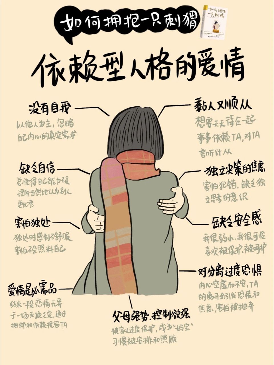 在爱情里"太黏人"了,怎么办? 依赖型人格对亲近与归属有过分的渴求,这