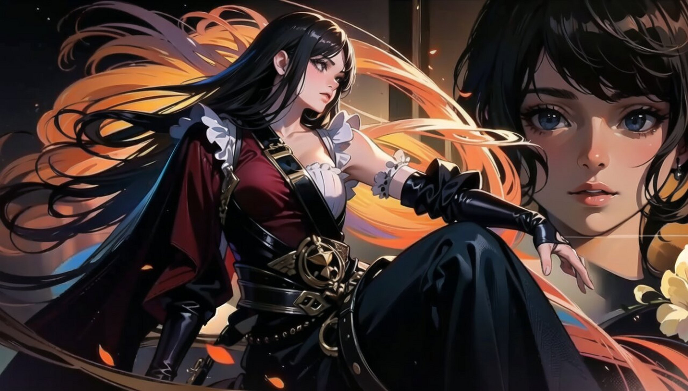 ai绘画十次竟然变成了古风美女丨橘右京修罗 大家有想看的其他渲染