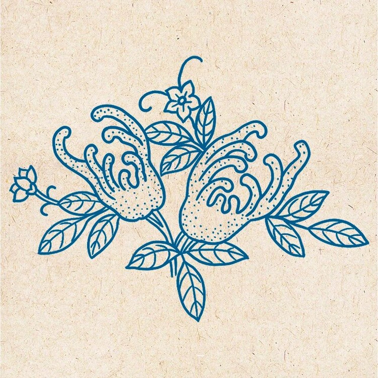 每日一画|中国传统纹样图案|佛手花纹样 【介绍】佛手又名佛手柑;形状