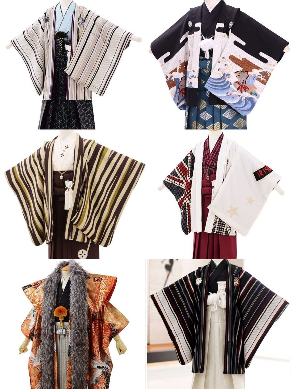 绘画资料|日式和风🖤男性和服参考