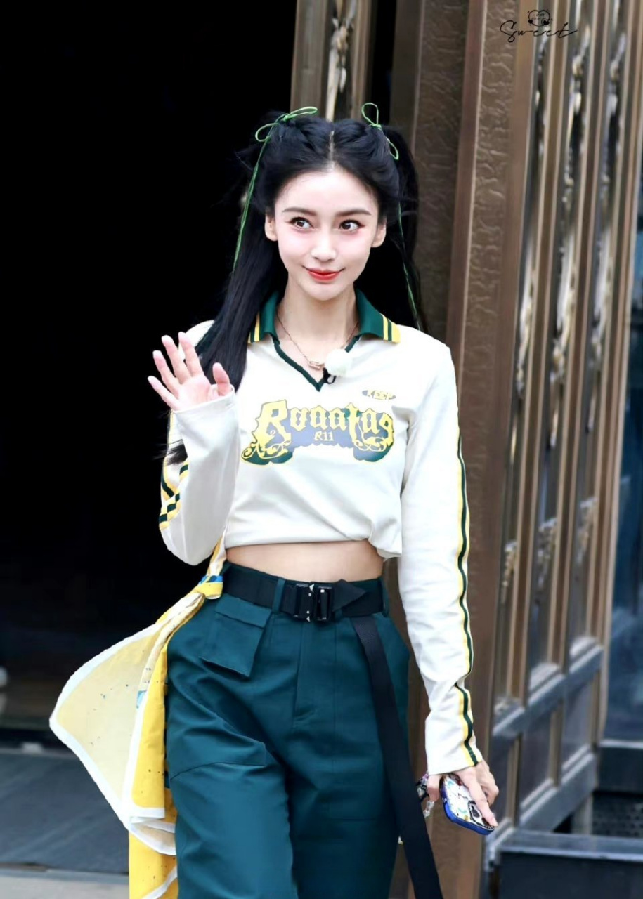 angelababy杨颖,白鹿奔跑吧饭拍路透96 来看看美女!