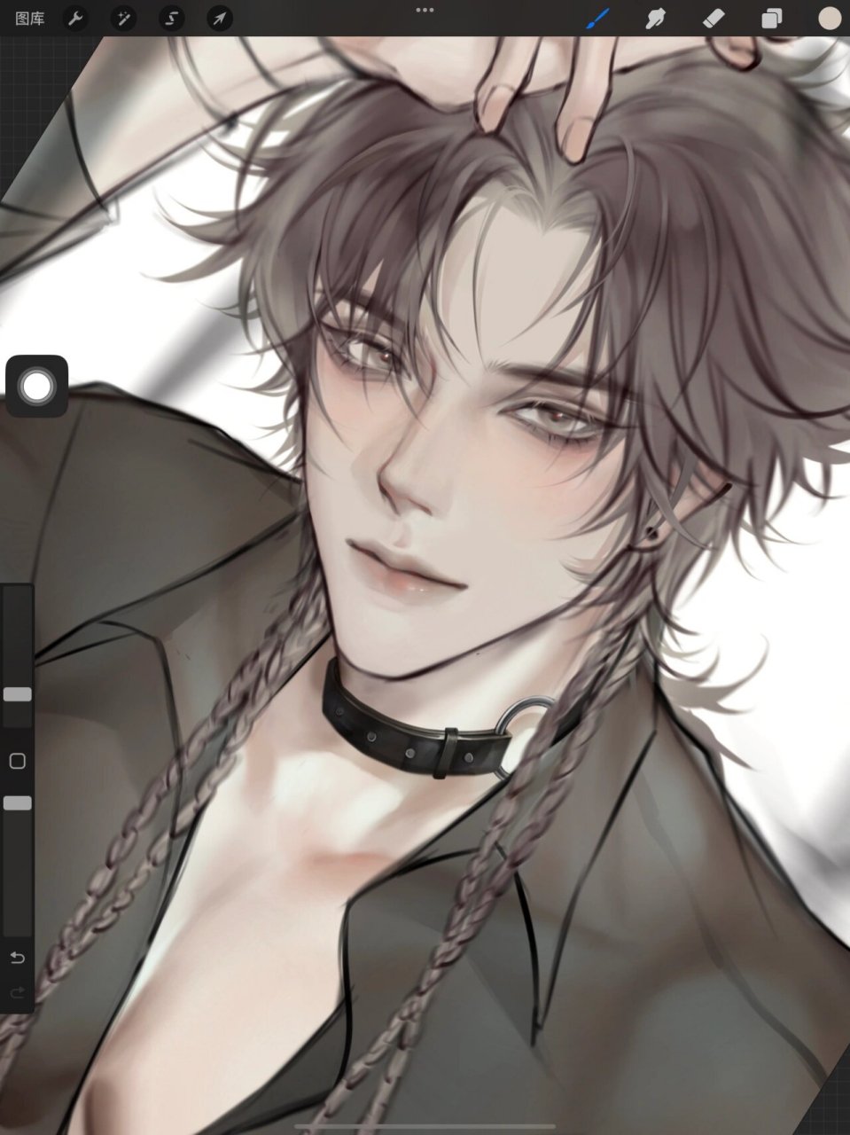 摸孙策腹肌啦～