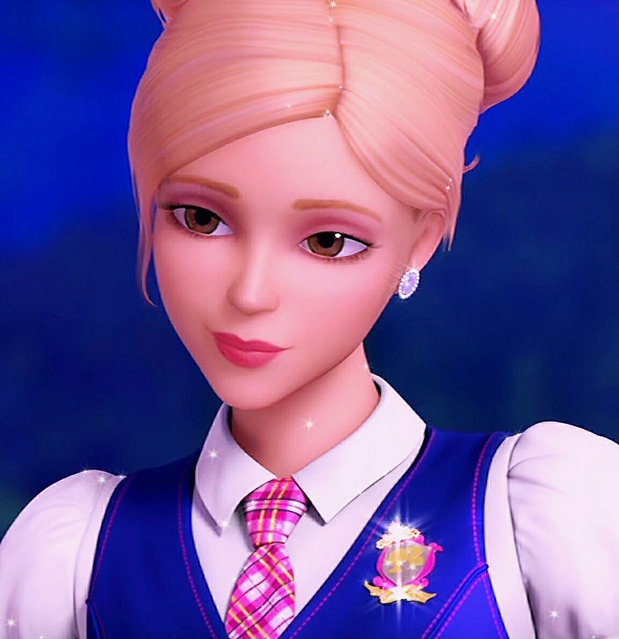 【芭比公主头像】9778 选自《芭比之魅力公主学院》96 第二期啦