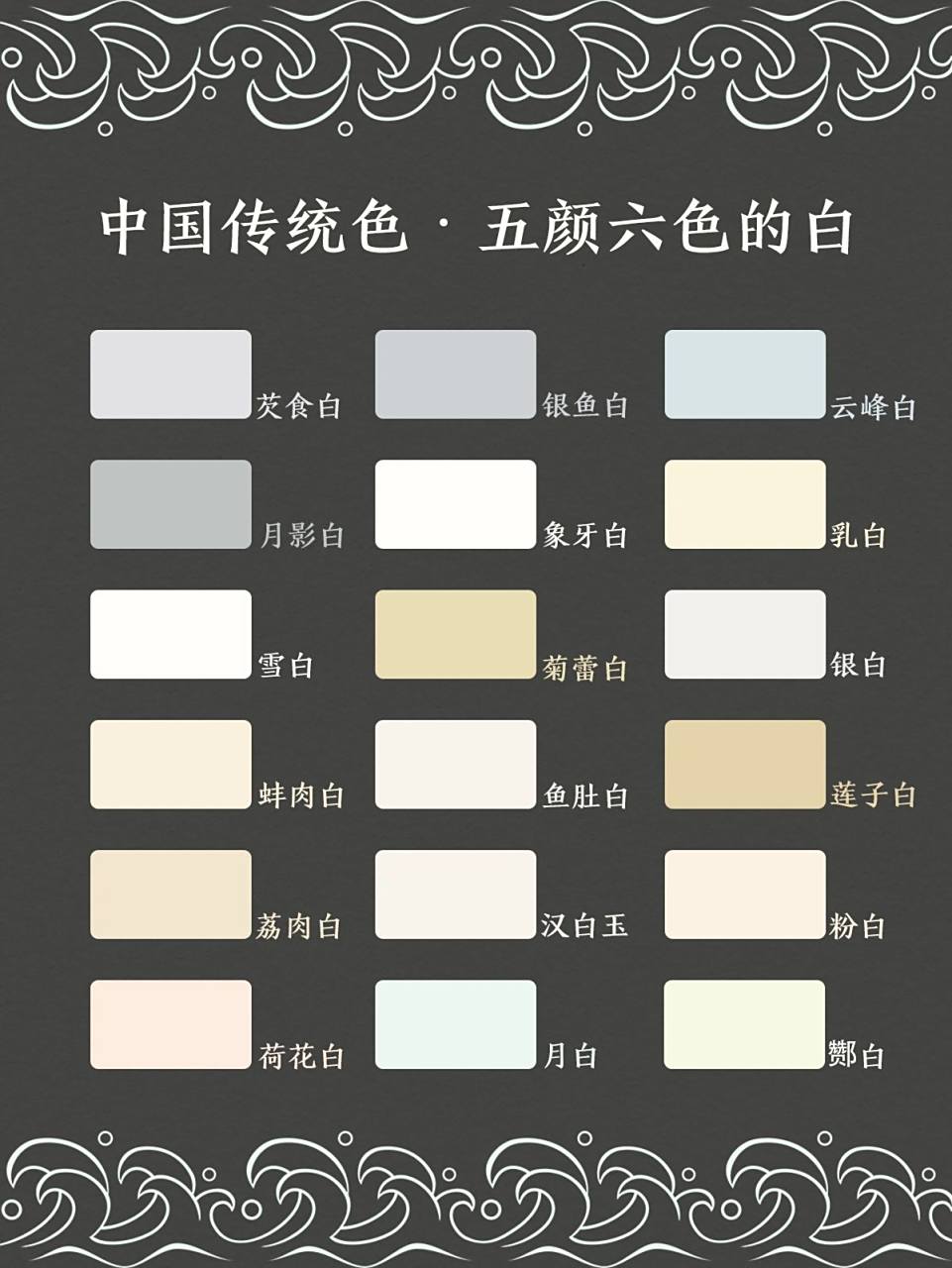 有色相的白还能叫白色吗?