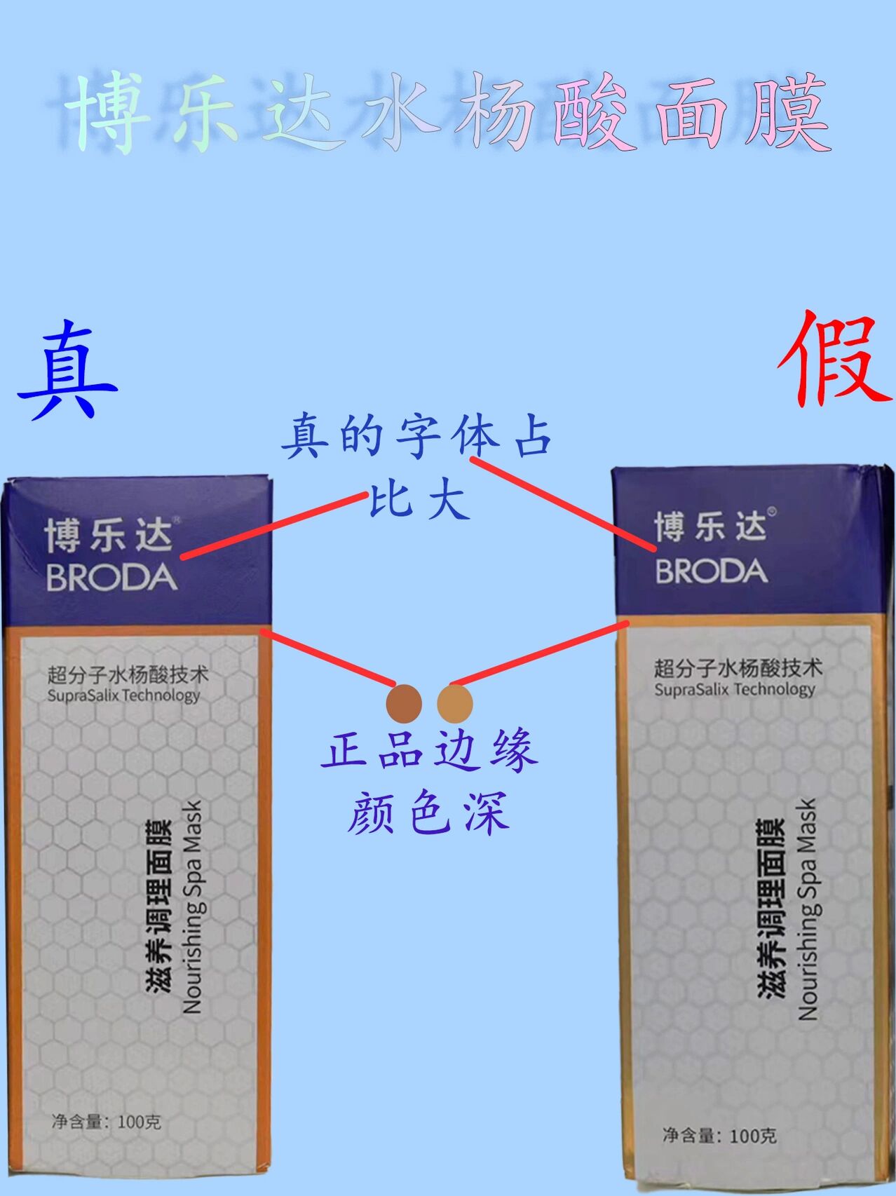 博乐达水杨酸真假对比7215刷酸需谨慎 拒绝无效刷酸,博乐达水杨酸
