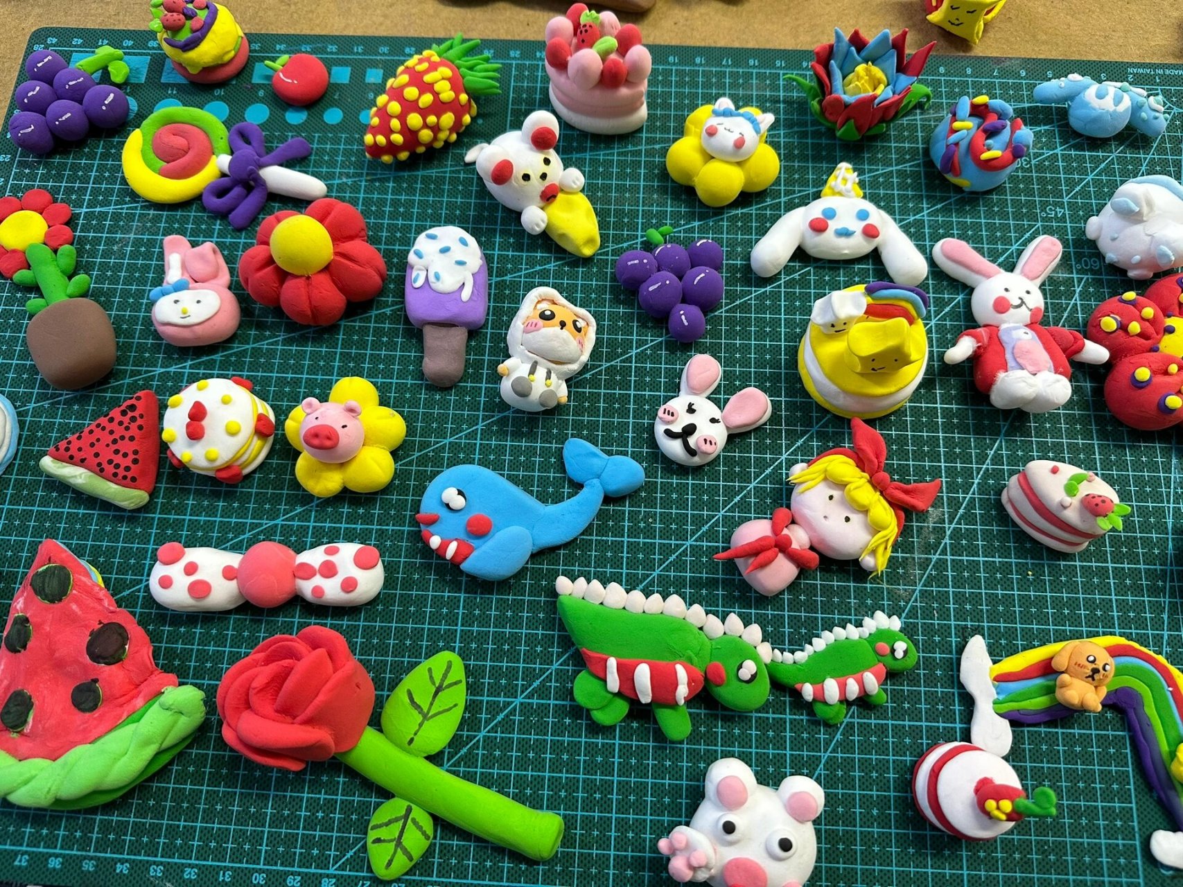 粘土社团|二年级超轻粘土作品