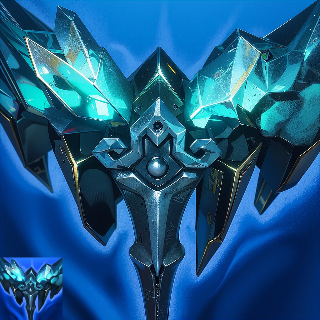 sd|高清还原英雄联盟神话装备6 -冰脉护手 -卢登的激荡 -永霜 -薄暮