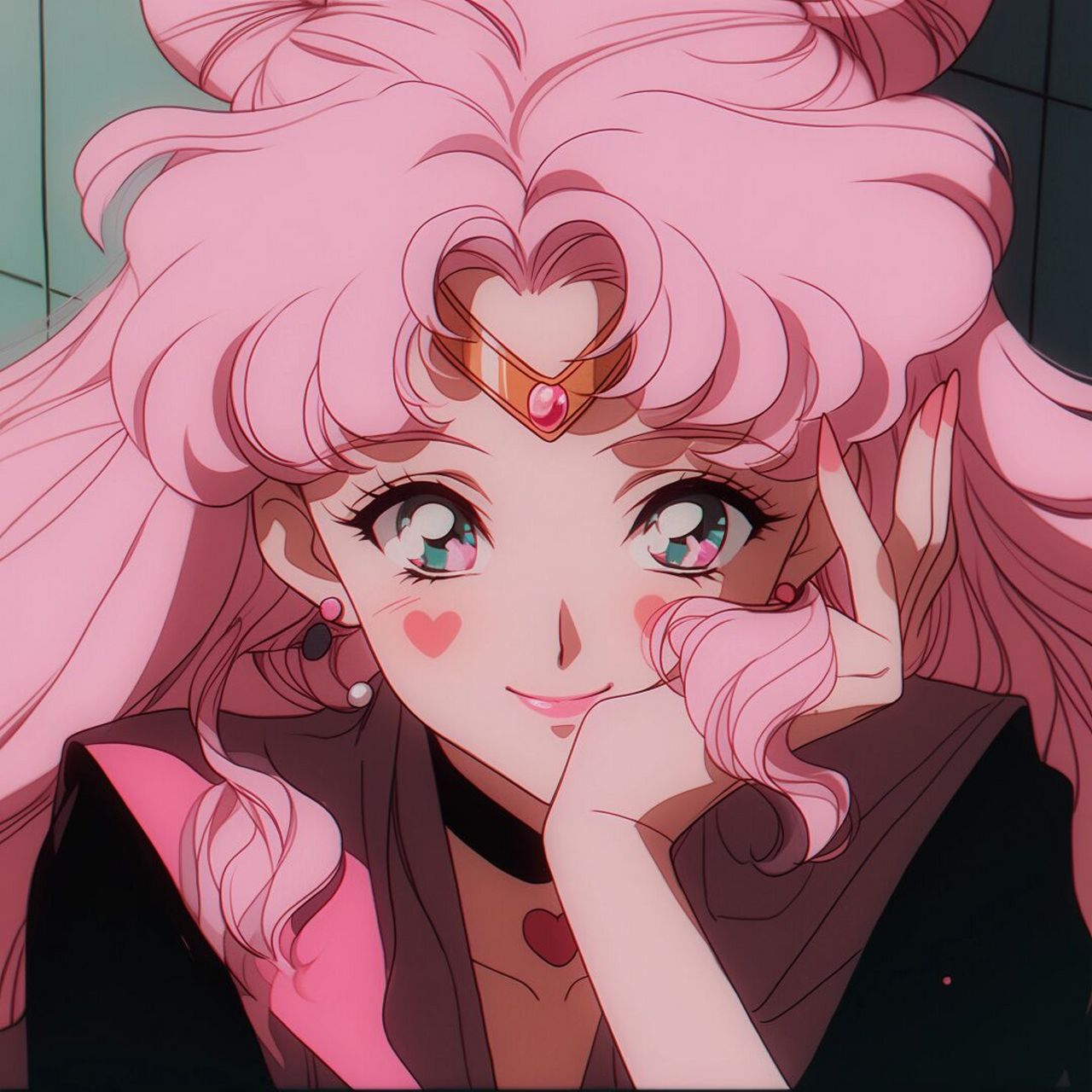 旧漫女头‖可爱粉色系