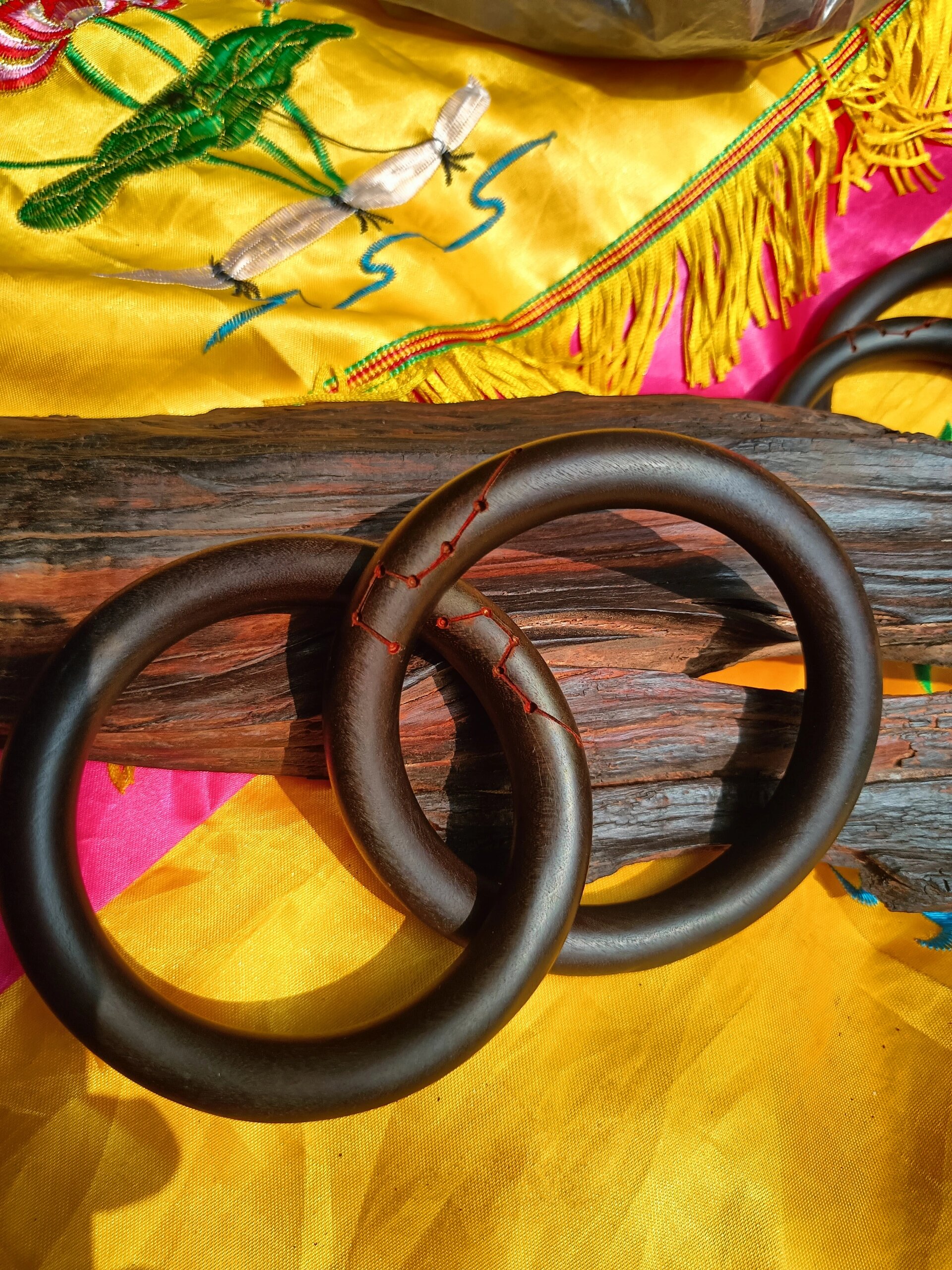 雷击枣木乾坤圈,雷气十足能量满满