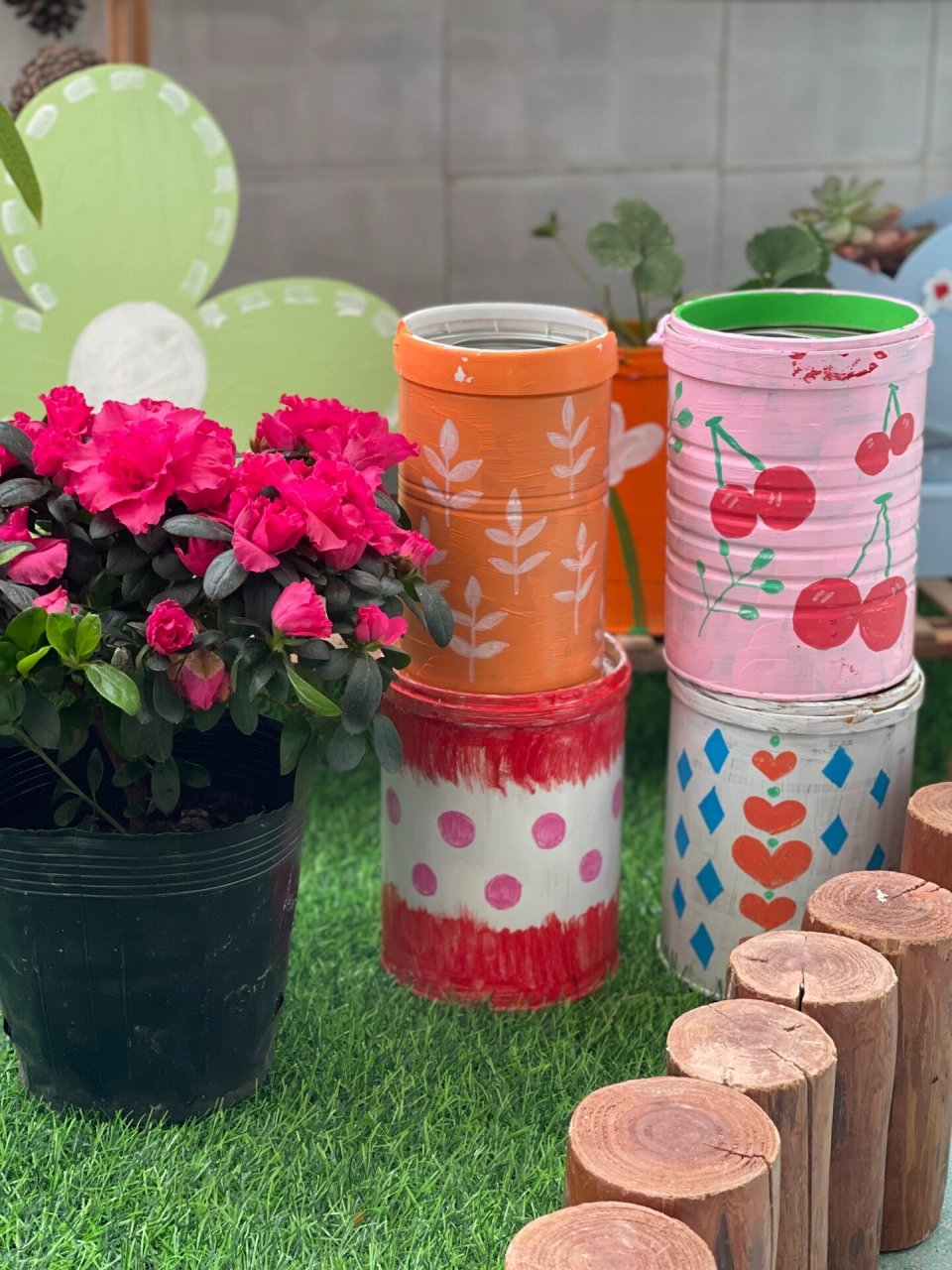 奶粉罐大改造|用完的奶粉罐千万别丢 买什么花盆儿?