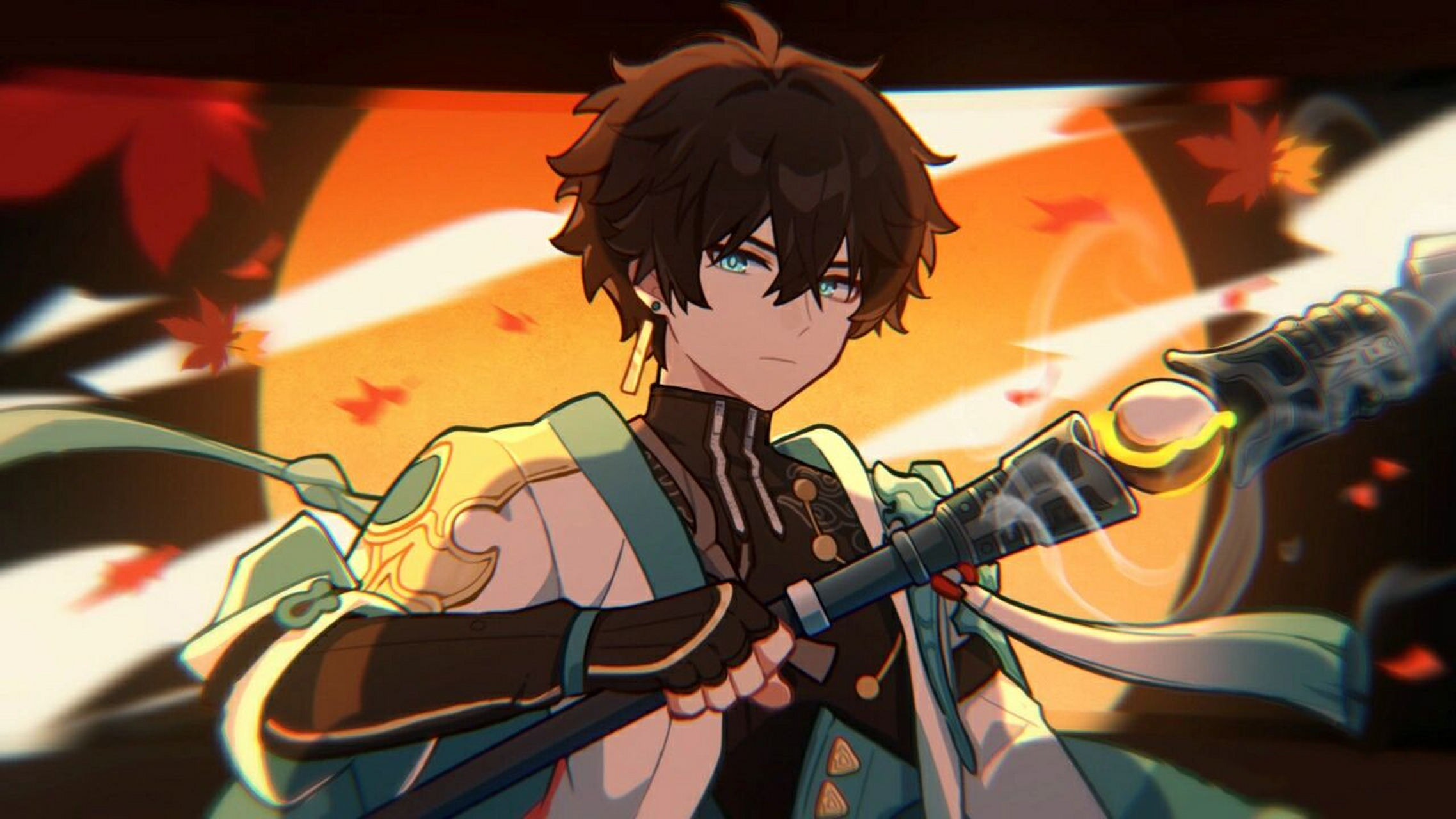 原神和崩铁壁纸 图片作者 :在下小狐兔,给大家推荐一下 	  快乐风男