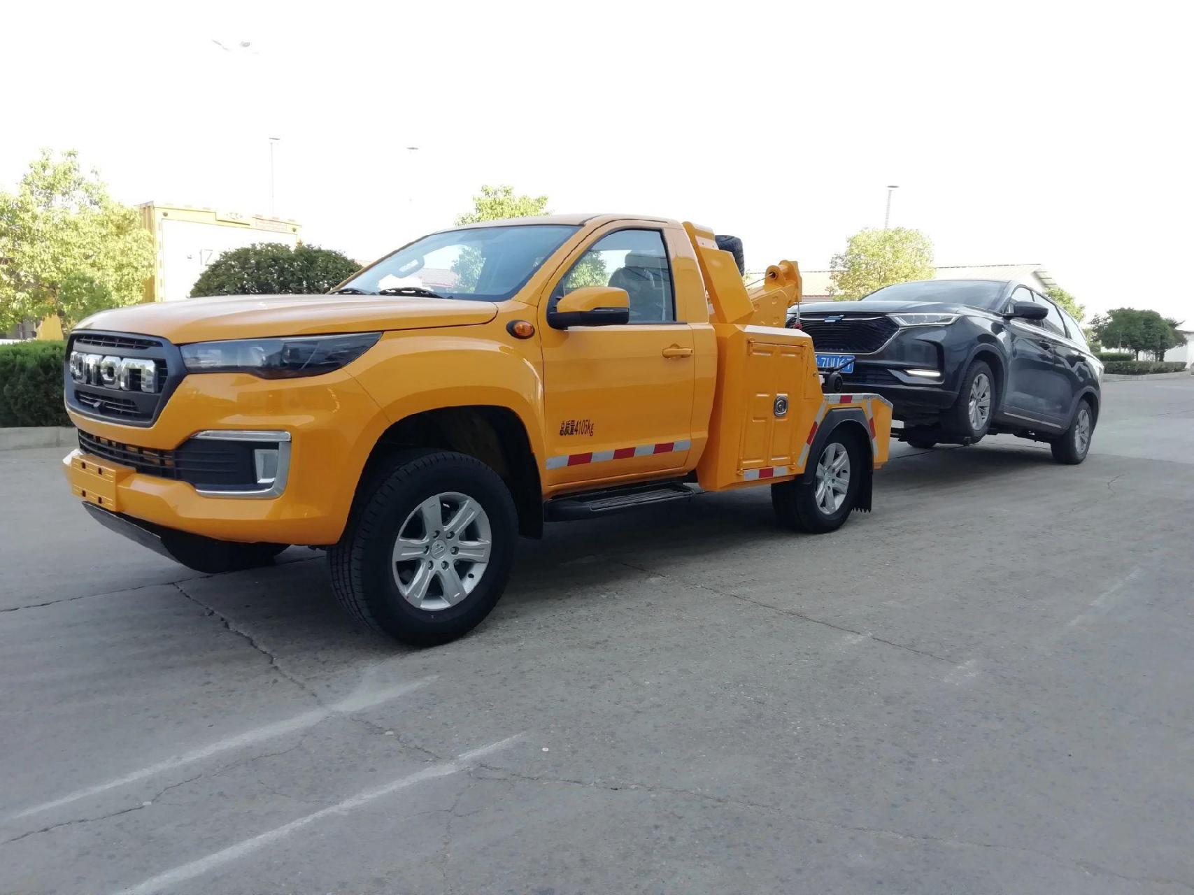 全新一代,分享福田将军王皮卡地库拖车