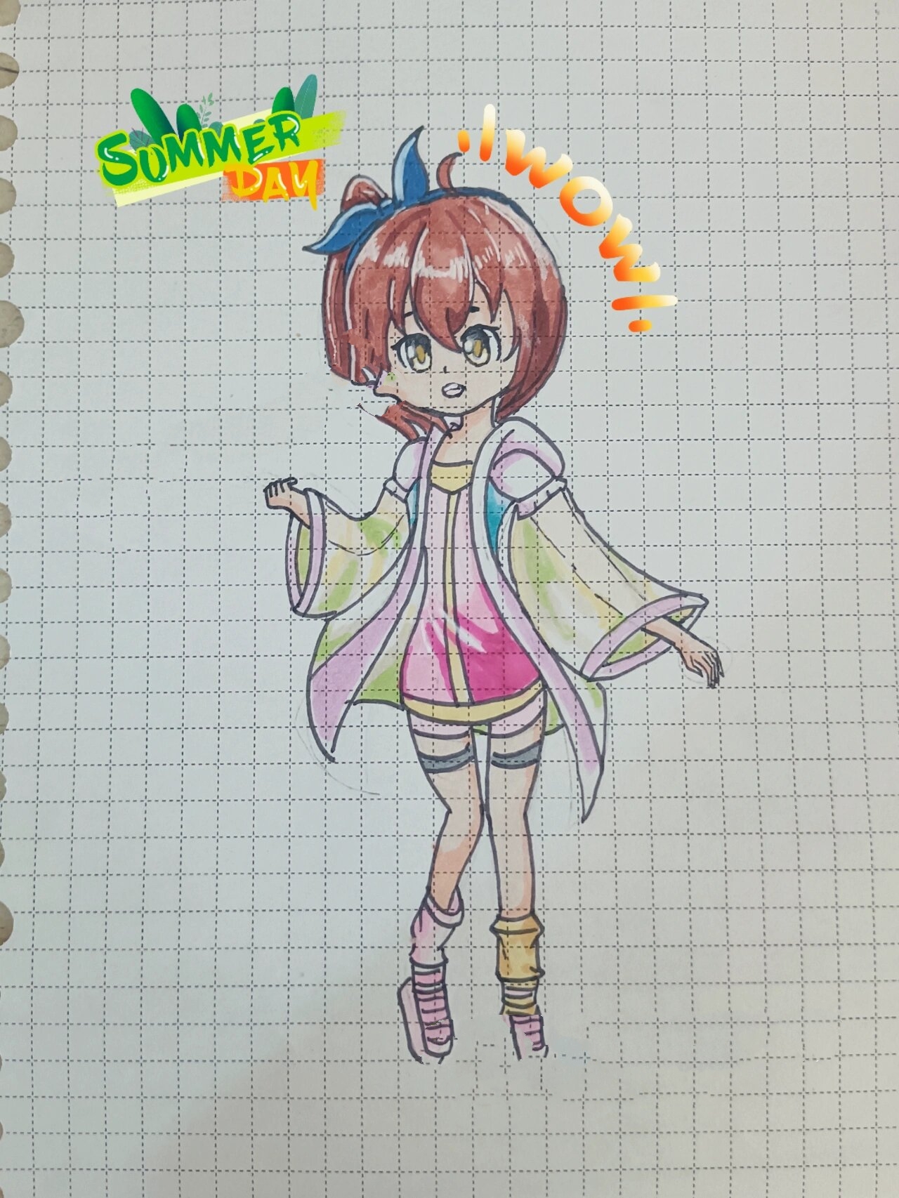 恐躲③ 假日阳光乐瑶时装手绘