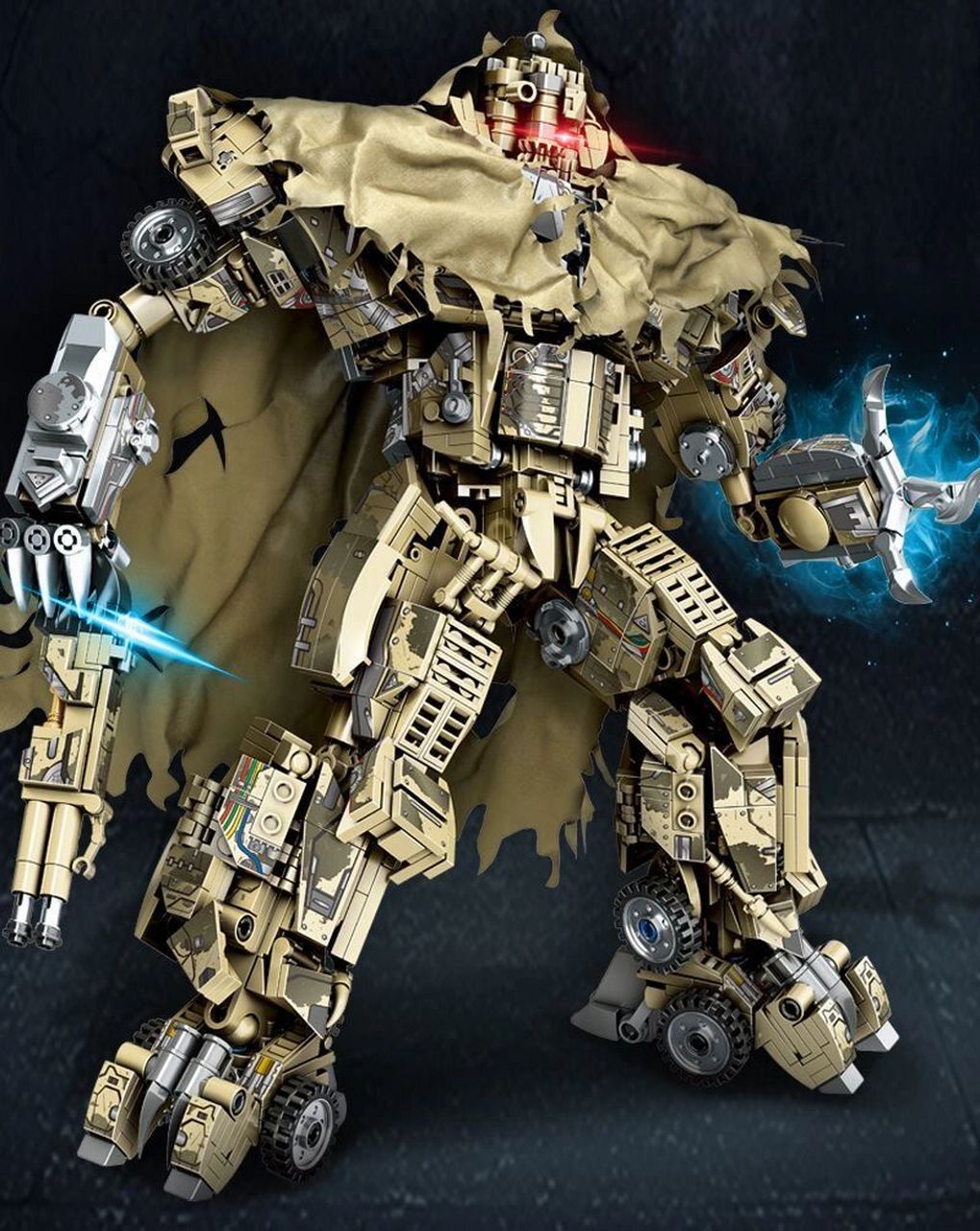 这油罐车威震天披风很酷但真是"不要脸"么?