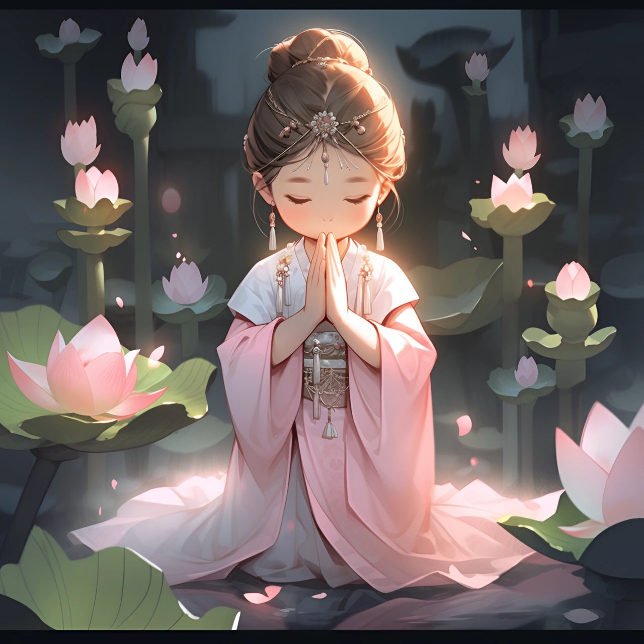 小胖祈福图   可用作个人头像,其他头像见主页说明