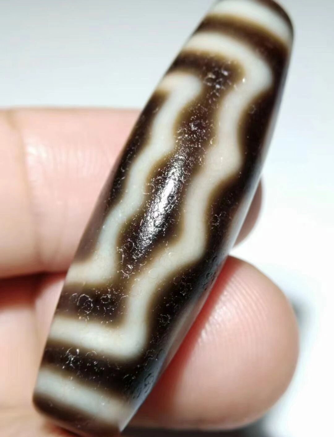 手工风化纹!珠型饱满!油润感是由内而外的!韵味十足!料子很好!