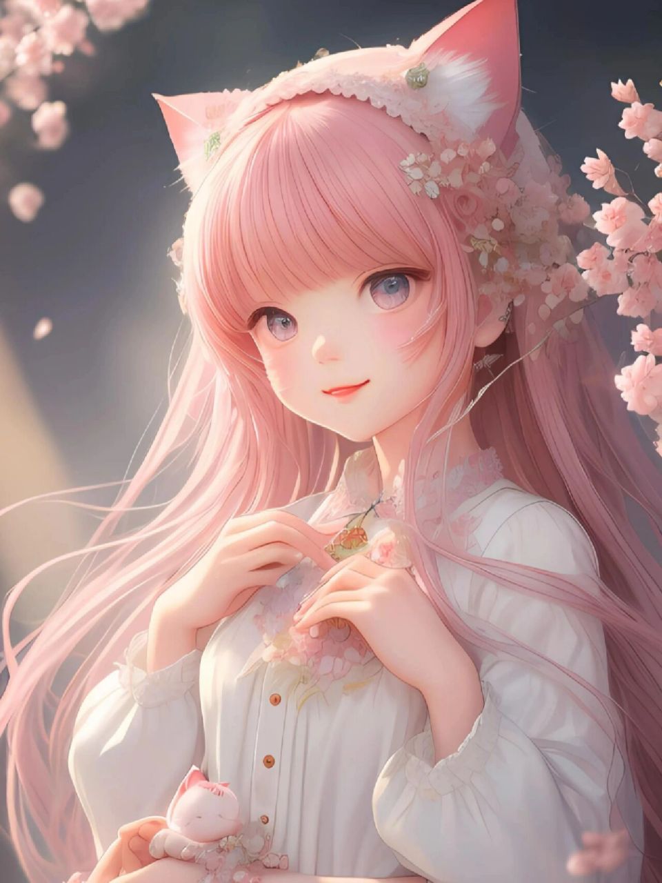 玲娜贝儿拟人7815粉色可爱小狐狸少女壁纸