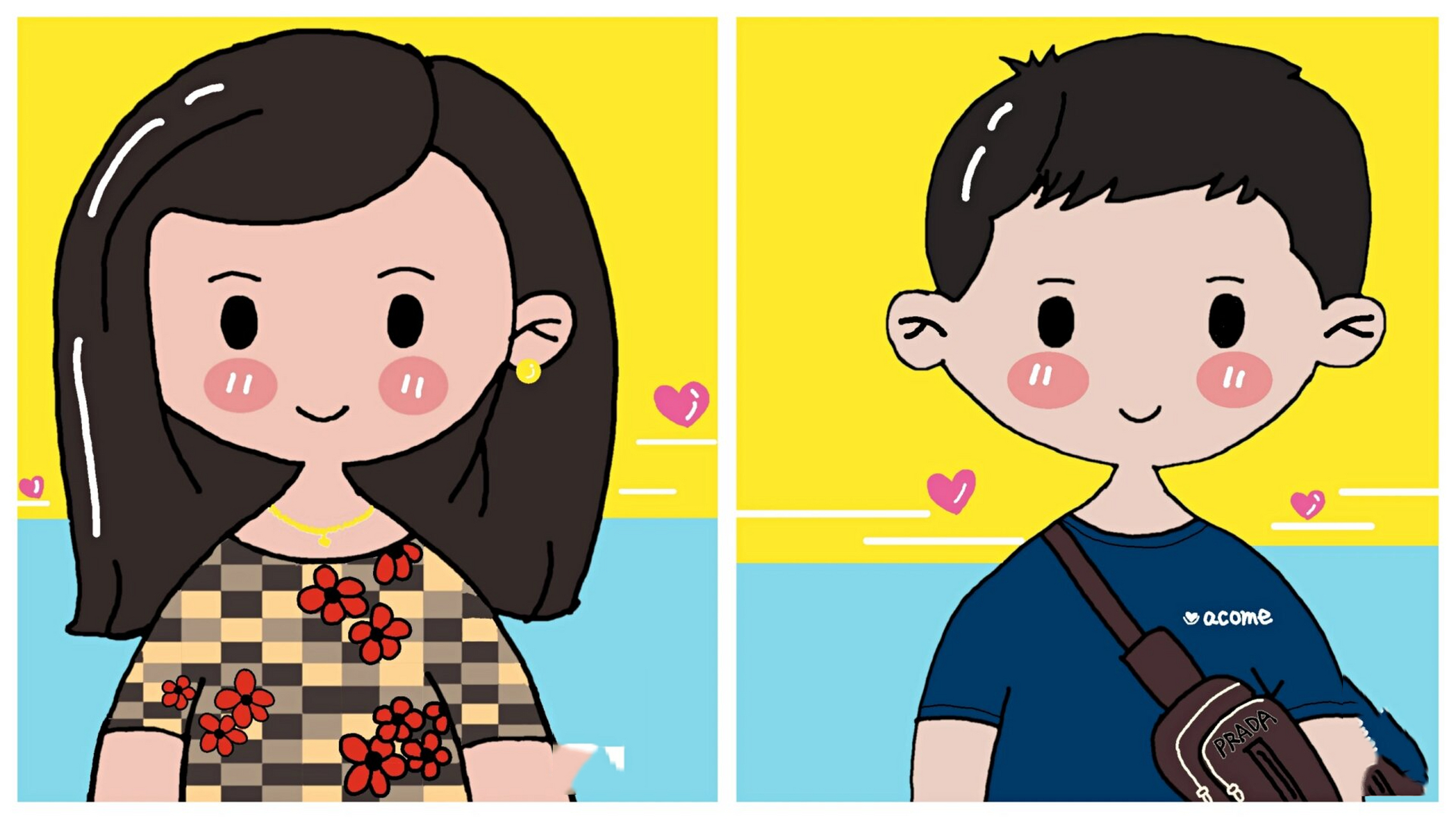 瞧瞧 ‖ 这是谁家的中年情头 一家人就要整整齐齐 头像都给安排上!