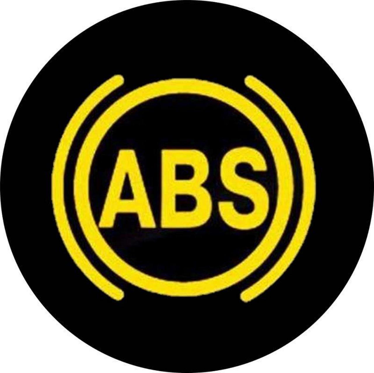 制动防抱死系统(antilock brake system)简称abs.