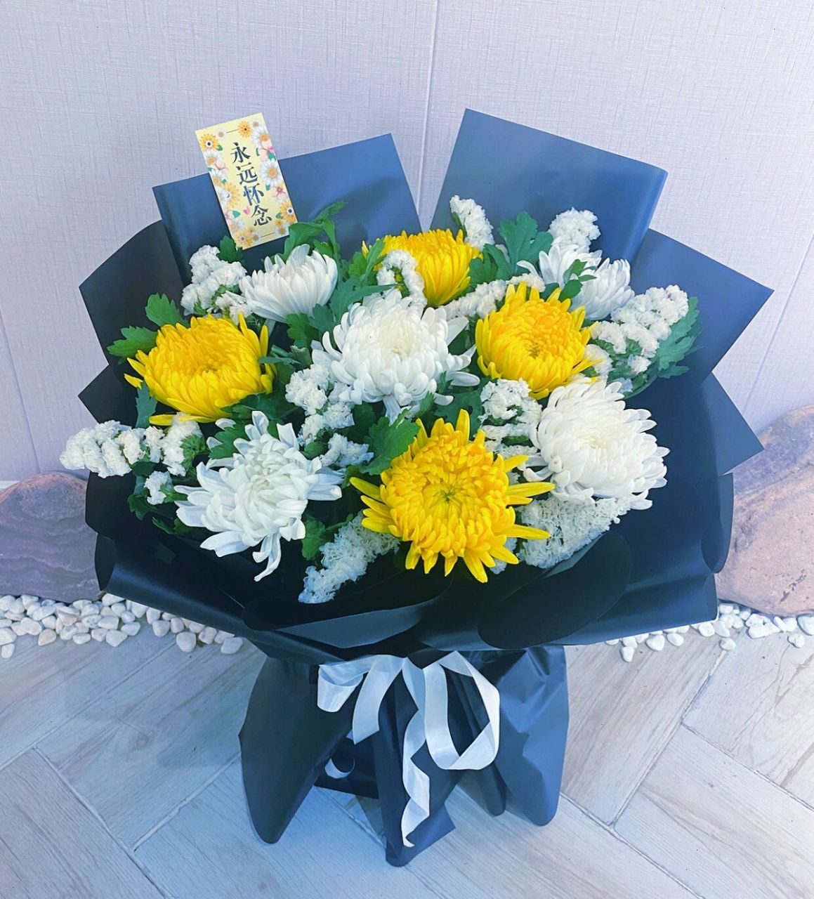 清明节菊花花束图片