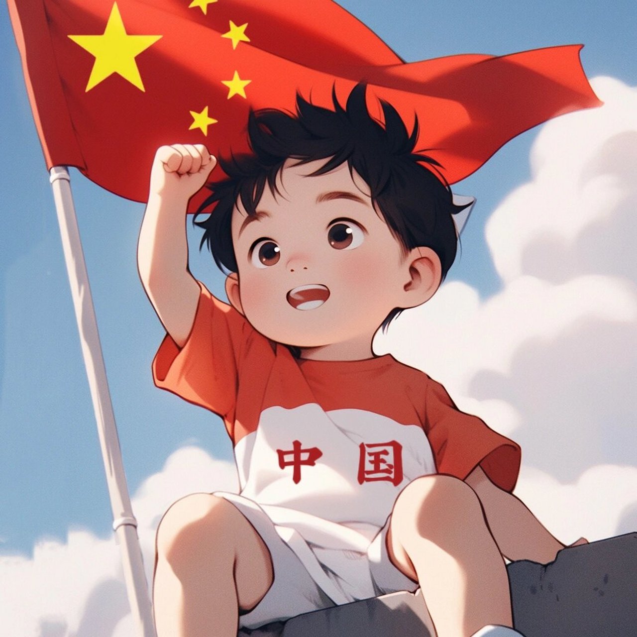 五星红旗9899我心之所向|男生头像