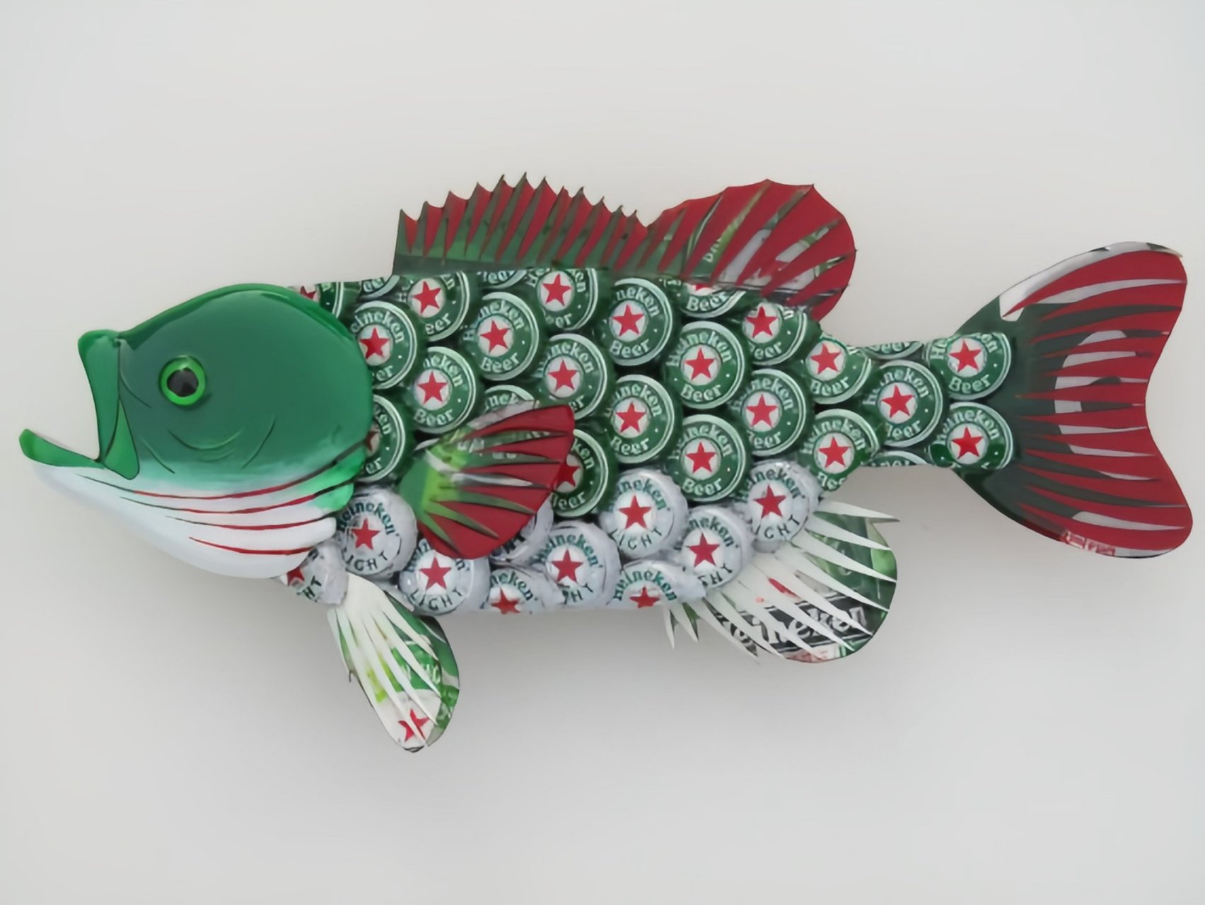 废物变宝|创意手工|啤酒瓶盖艺术的魅力 五颜六色的啤酒瓶盖,怎么装饰