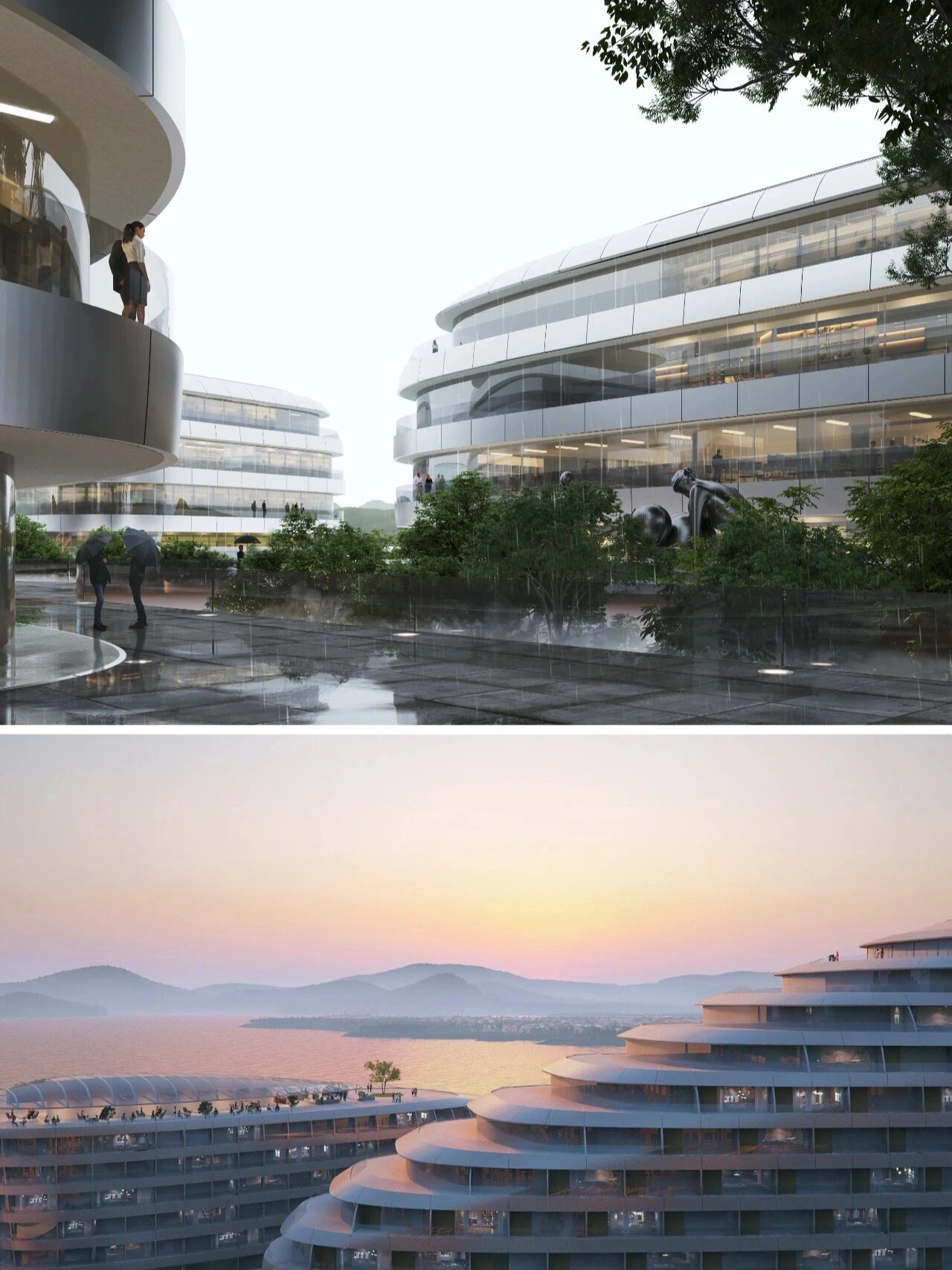 浮玉临安|青山湖城市客厅|biad北京建院     	 98临安青山湖城市