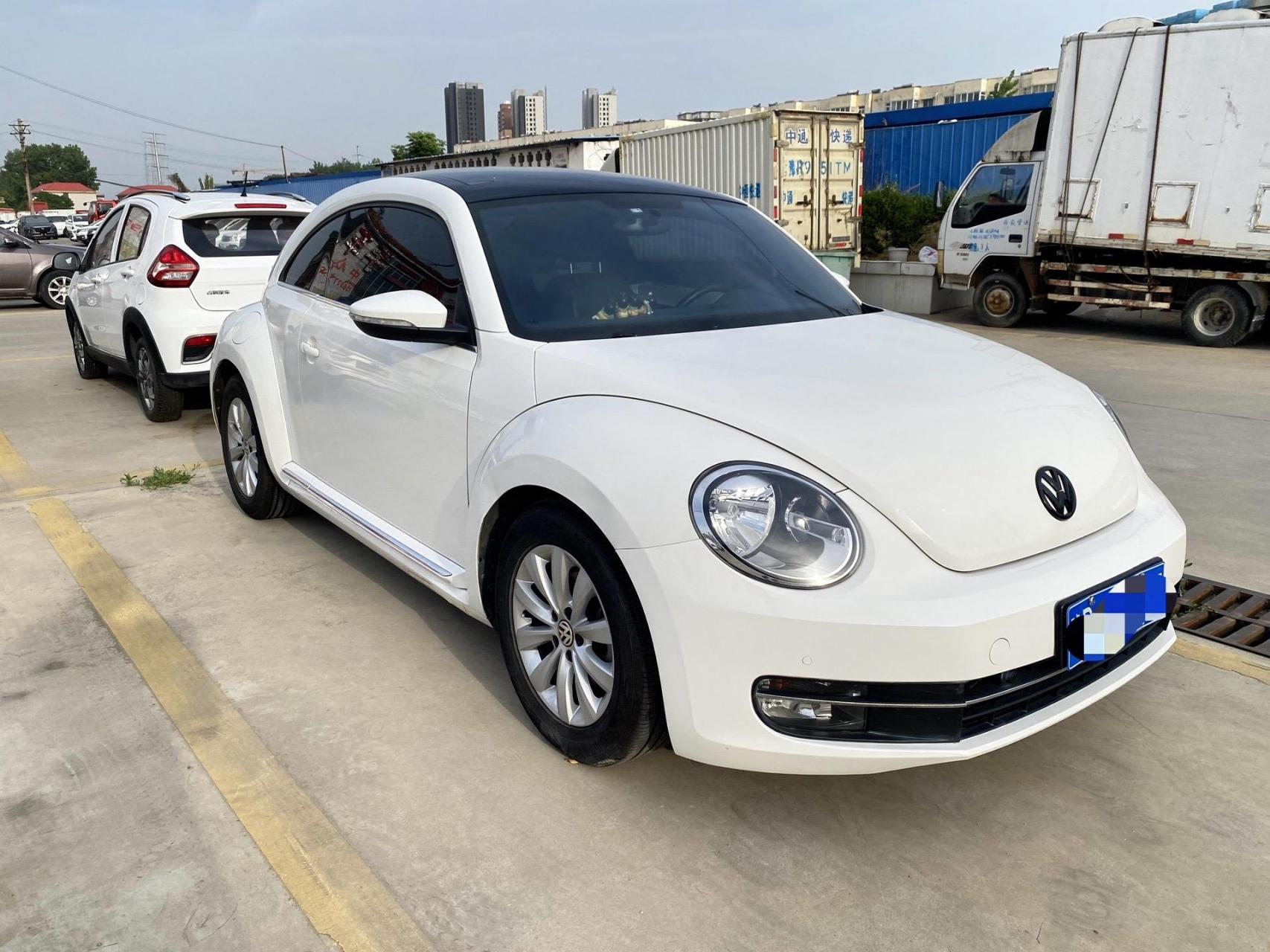 新车落地30 ,目前价格不高.几万块钱开走.甲壳虫二手车