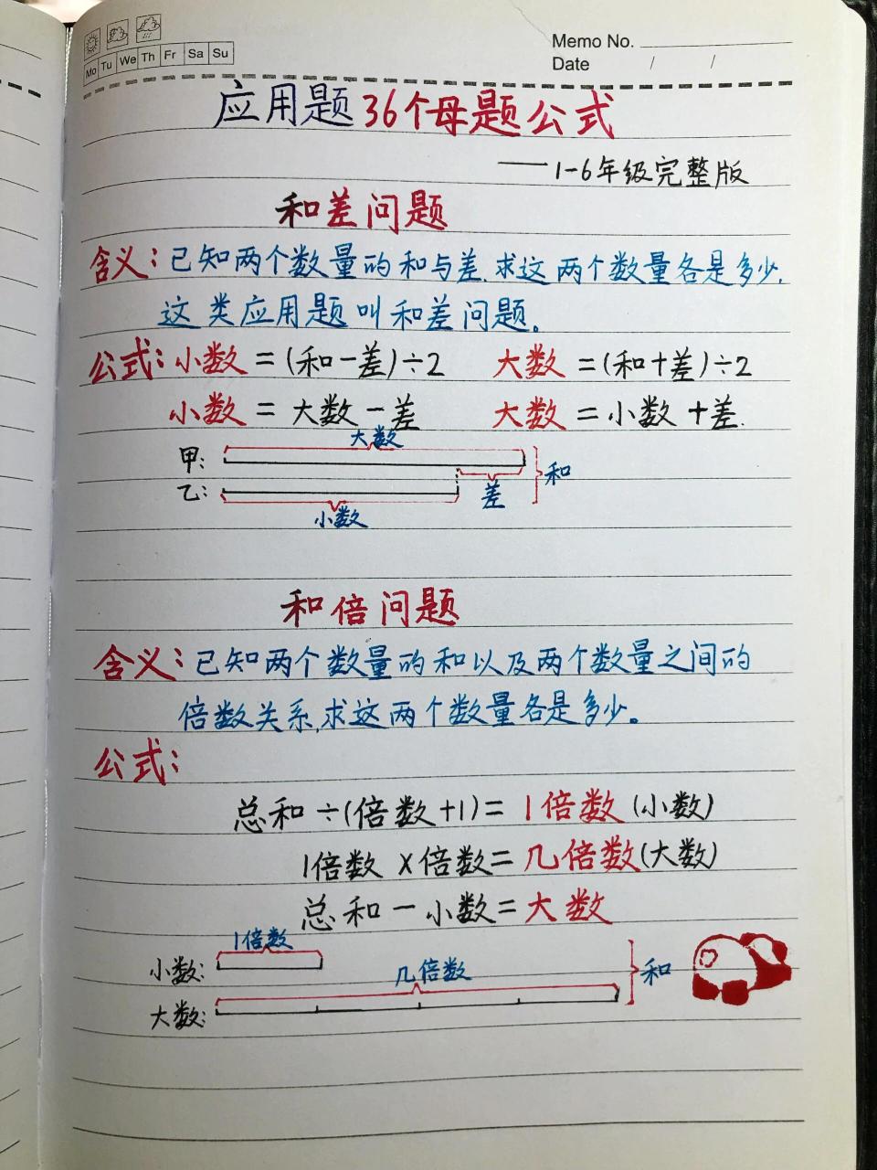 小学数学母题公式大全 小学数学母题公式大全,1_6年级完整版,赶紧收藏