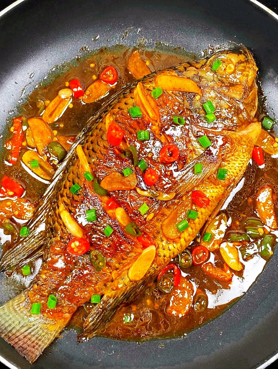 美味源头是新鲜~~~ 糖醋红烧🐟罗非鱼!
