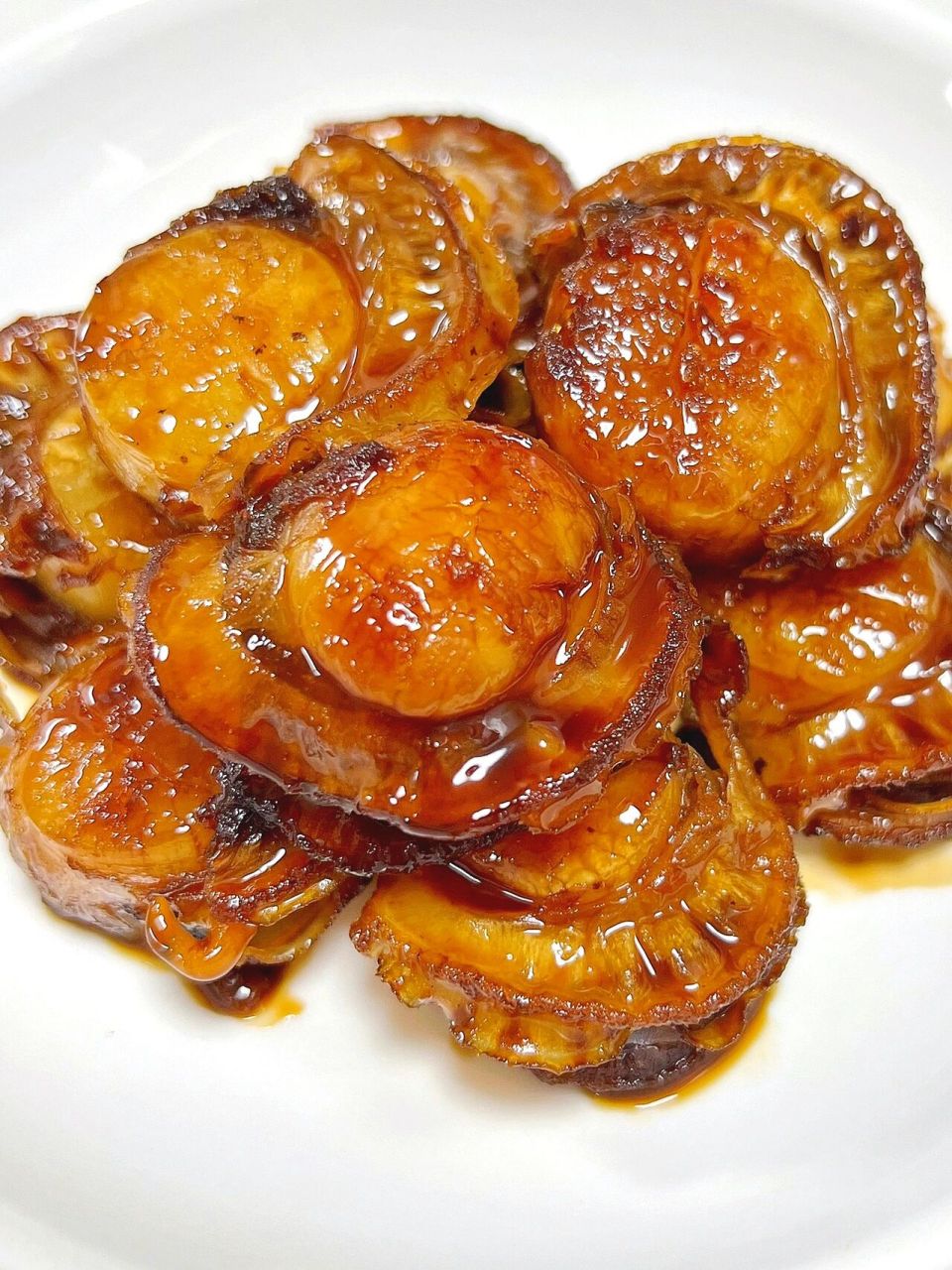 世界万物皆可照烧扇贝肉也不例外! 讲真,我已经等不及干饭了!