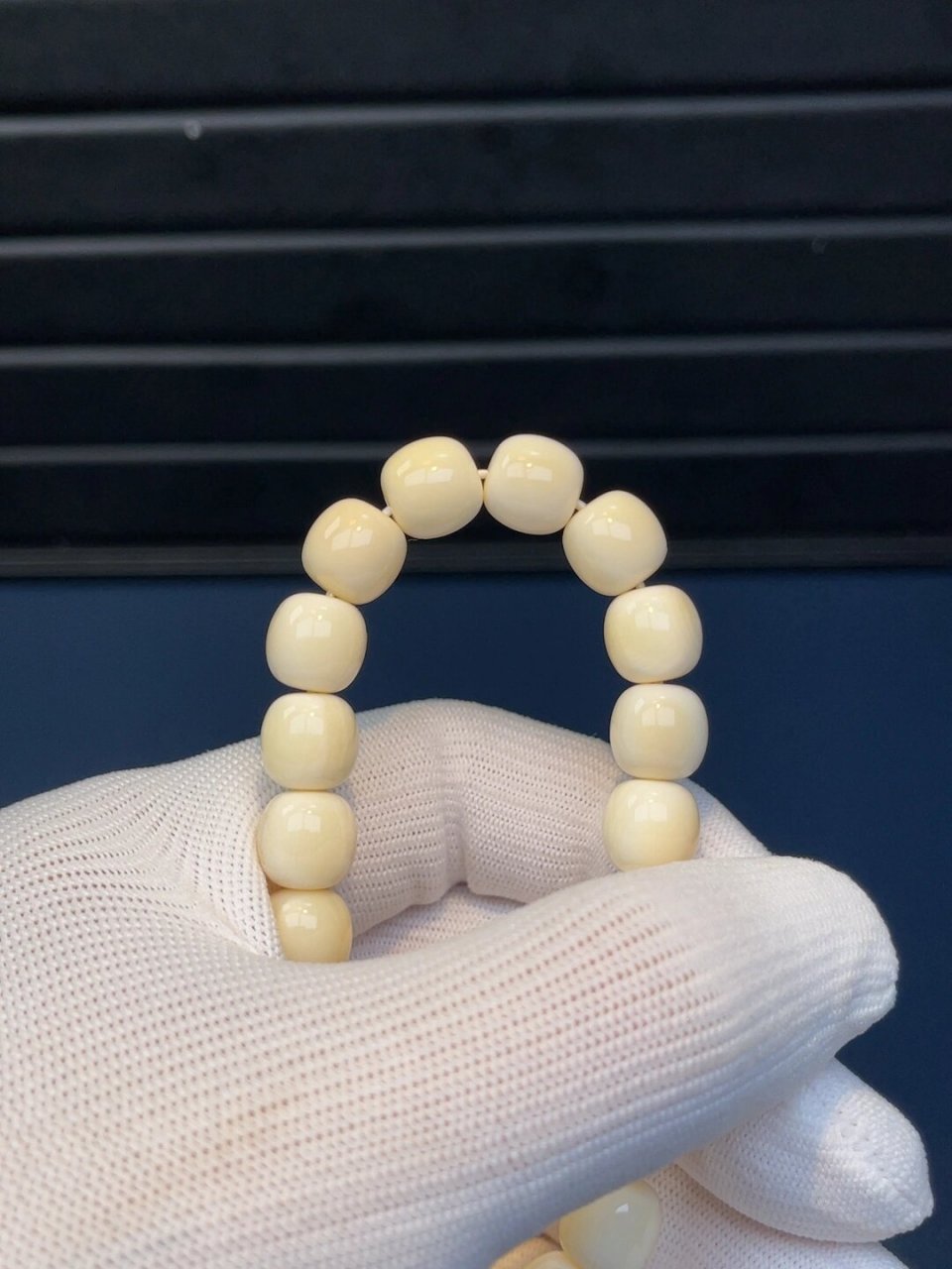 河马牙手串 【09河马牙手串】精工精料61鼎级极限弧10老型手串