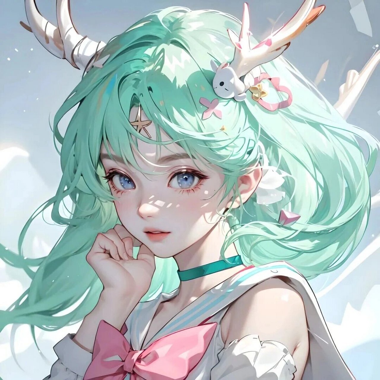 王者荣耀瑶瑶公主情侣头像5